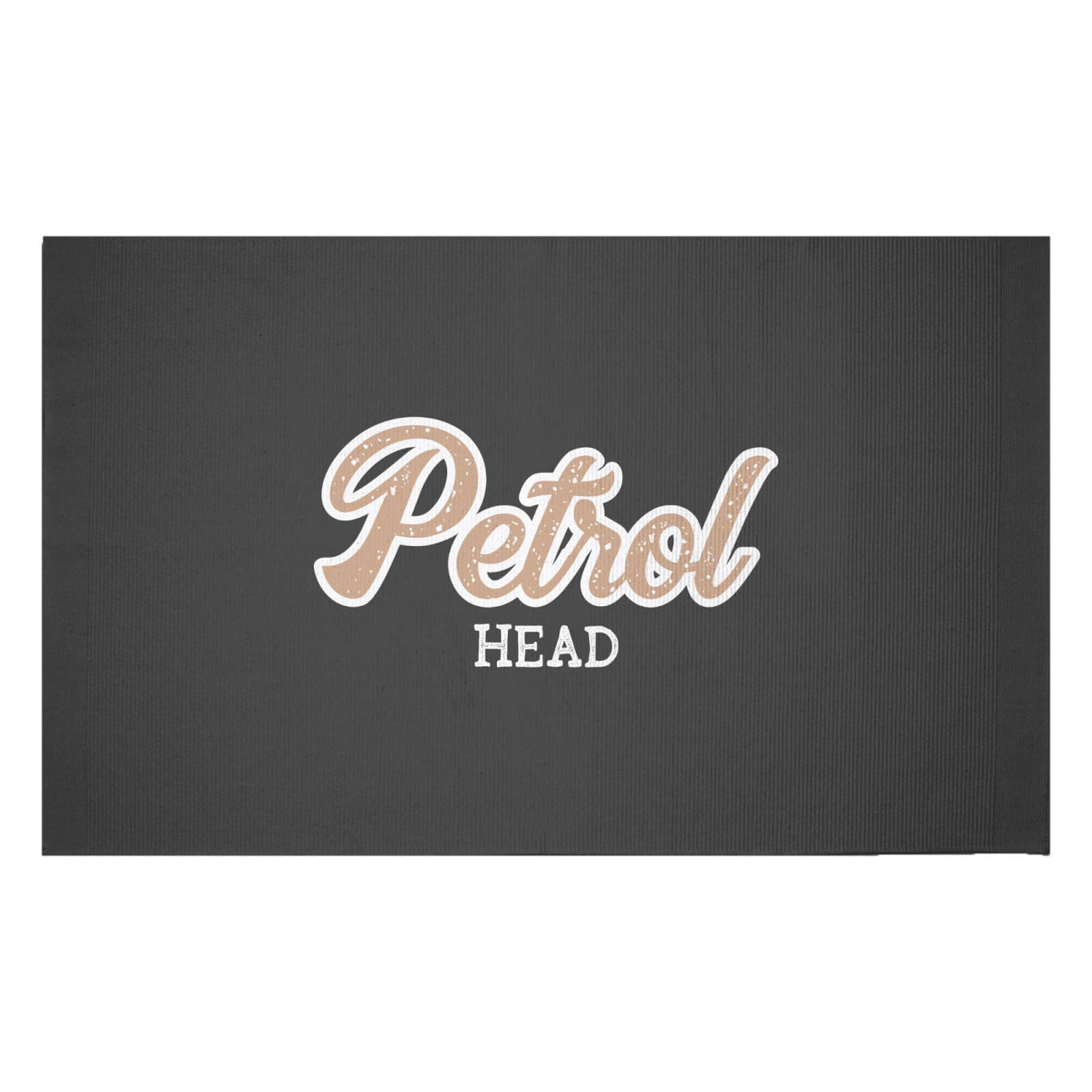 Petrol Head Woven Rug - Small