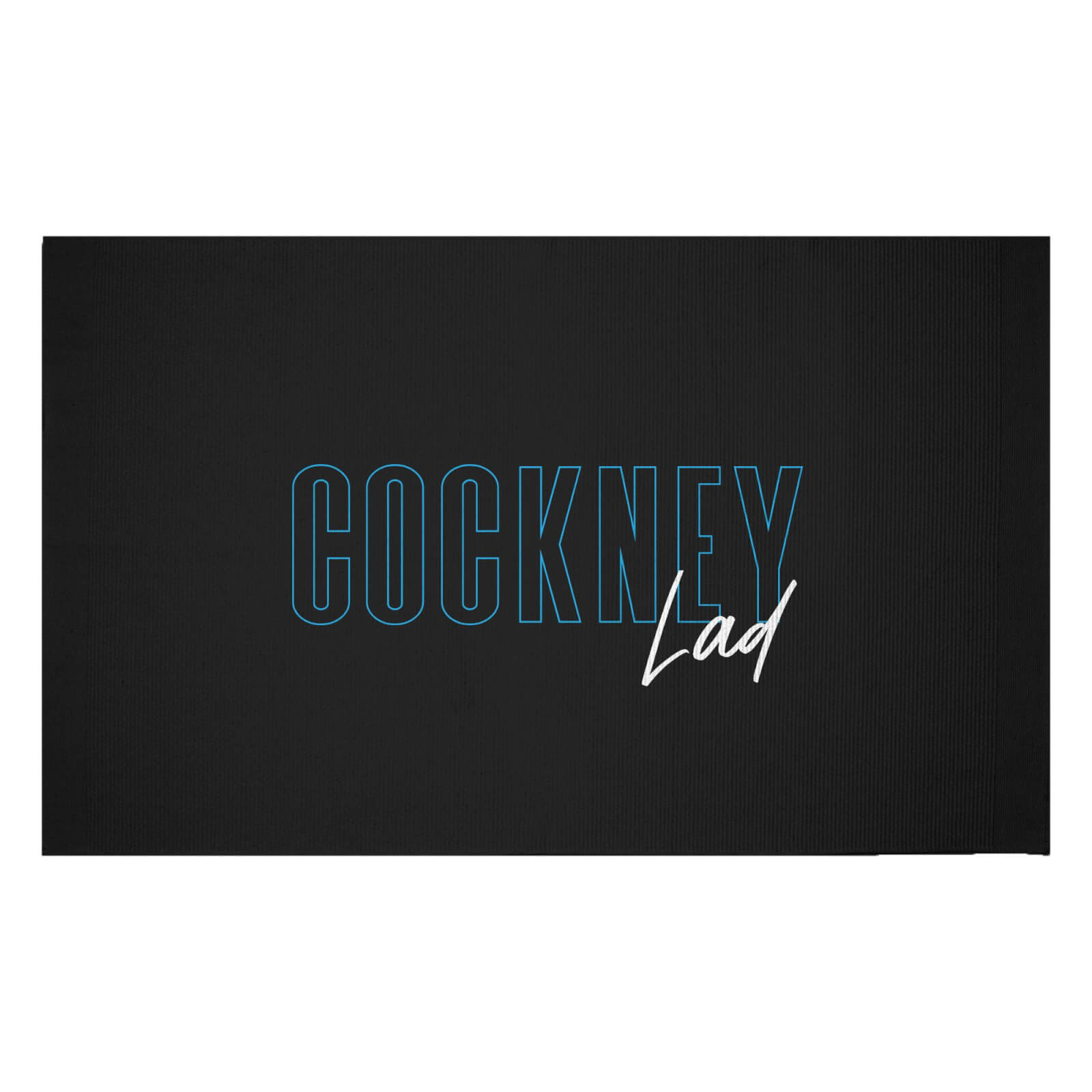 Cockney Lad Woven Rug - Small