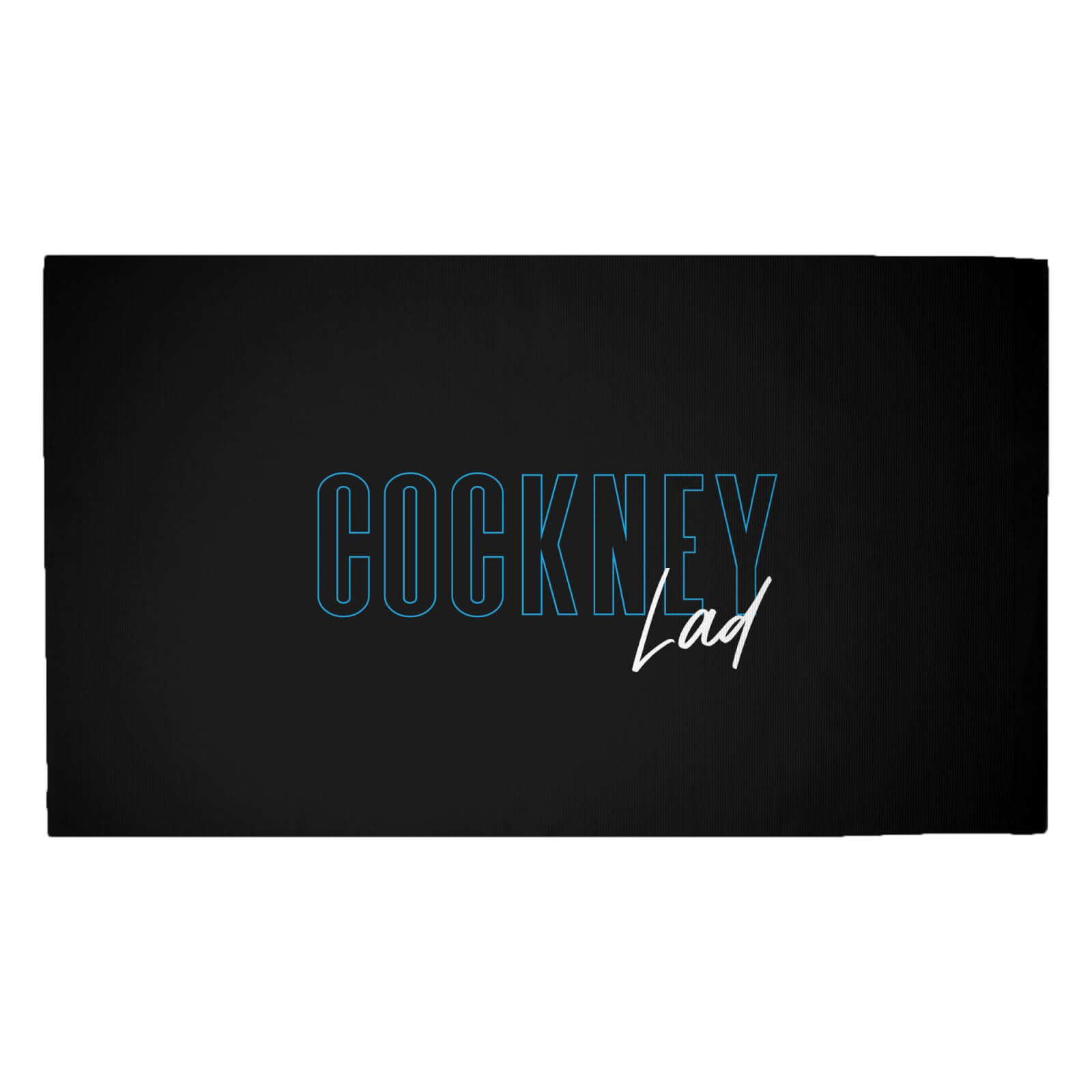 Cockney Lad Woven Rug - Medium