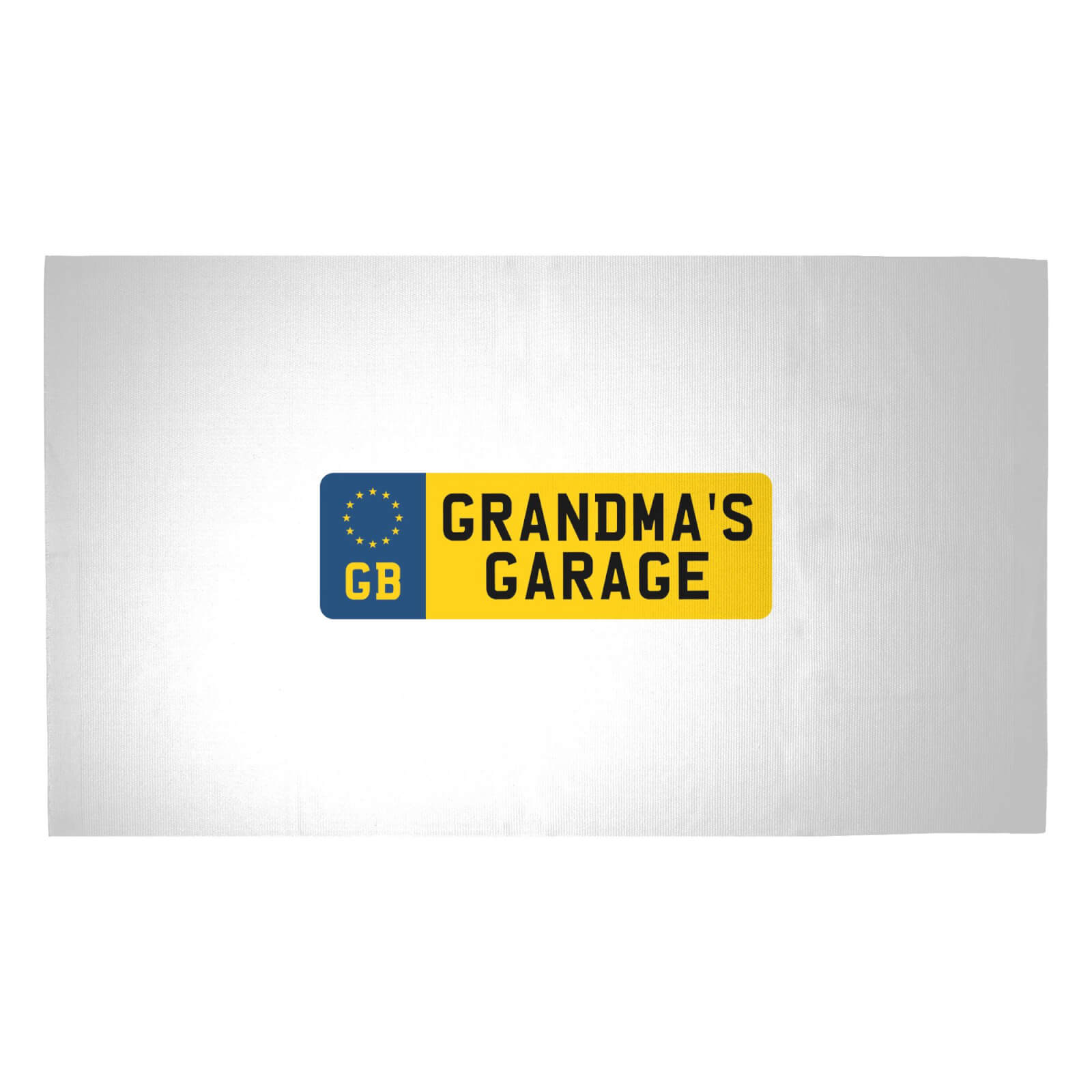 Grandma's Garage Woven Rug - Medium