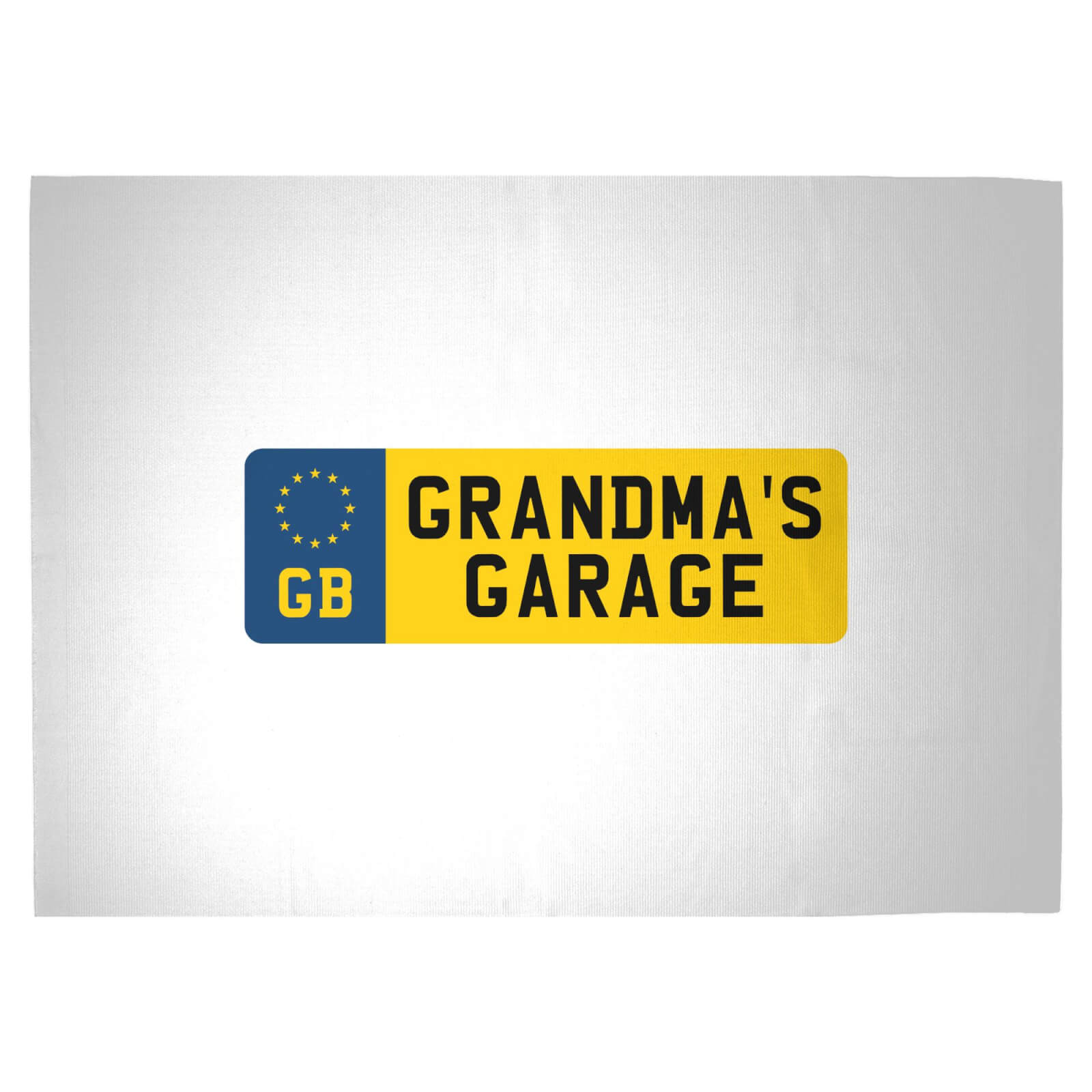 Grandma's Garage Woven Rug - Large