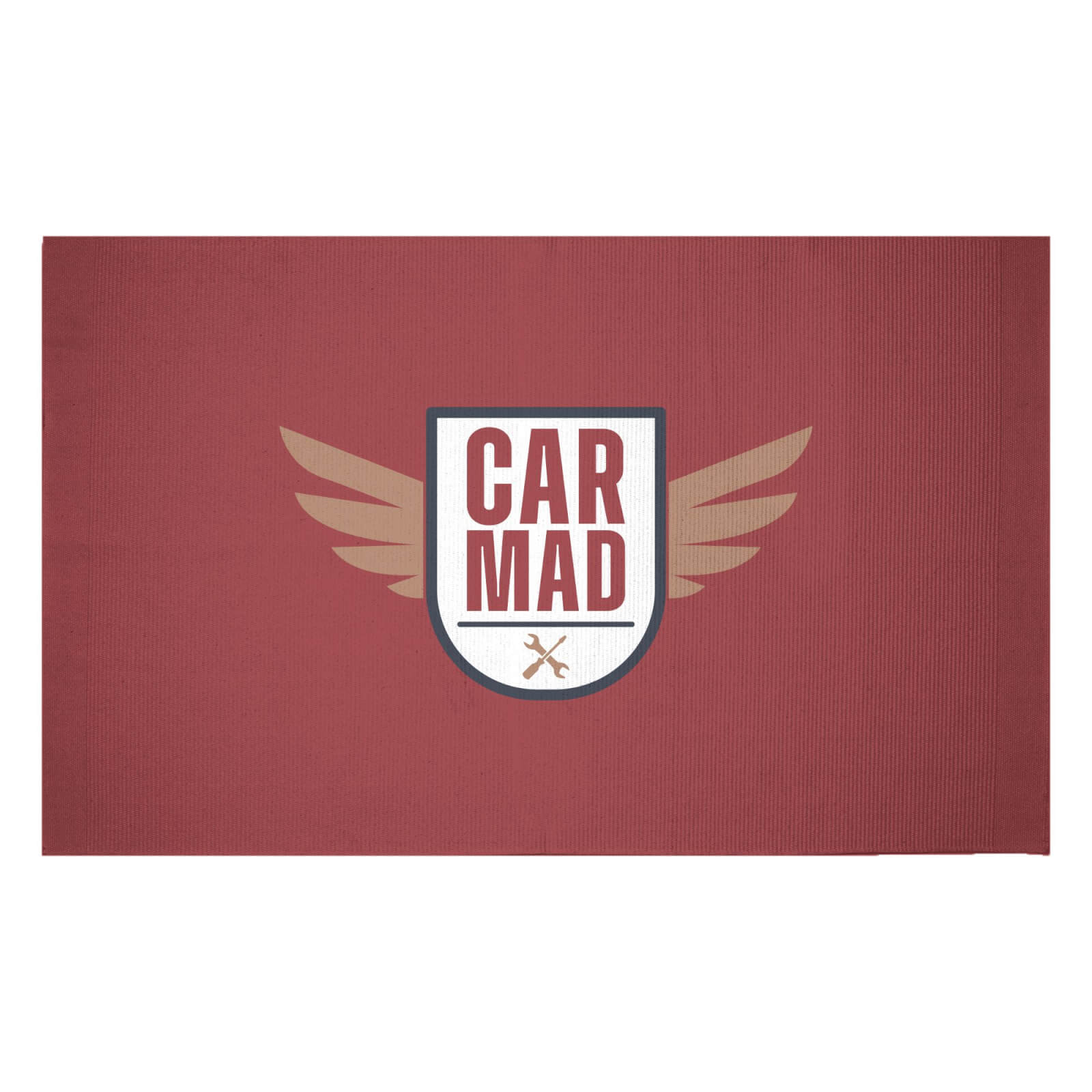 Car Mad Woven Rug - Small