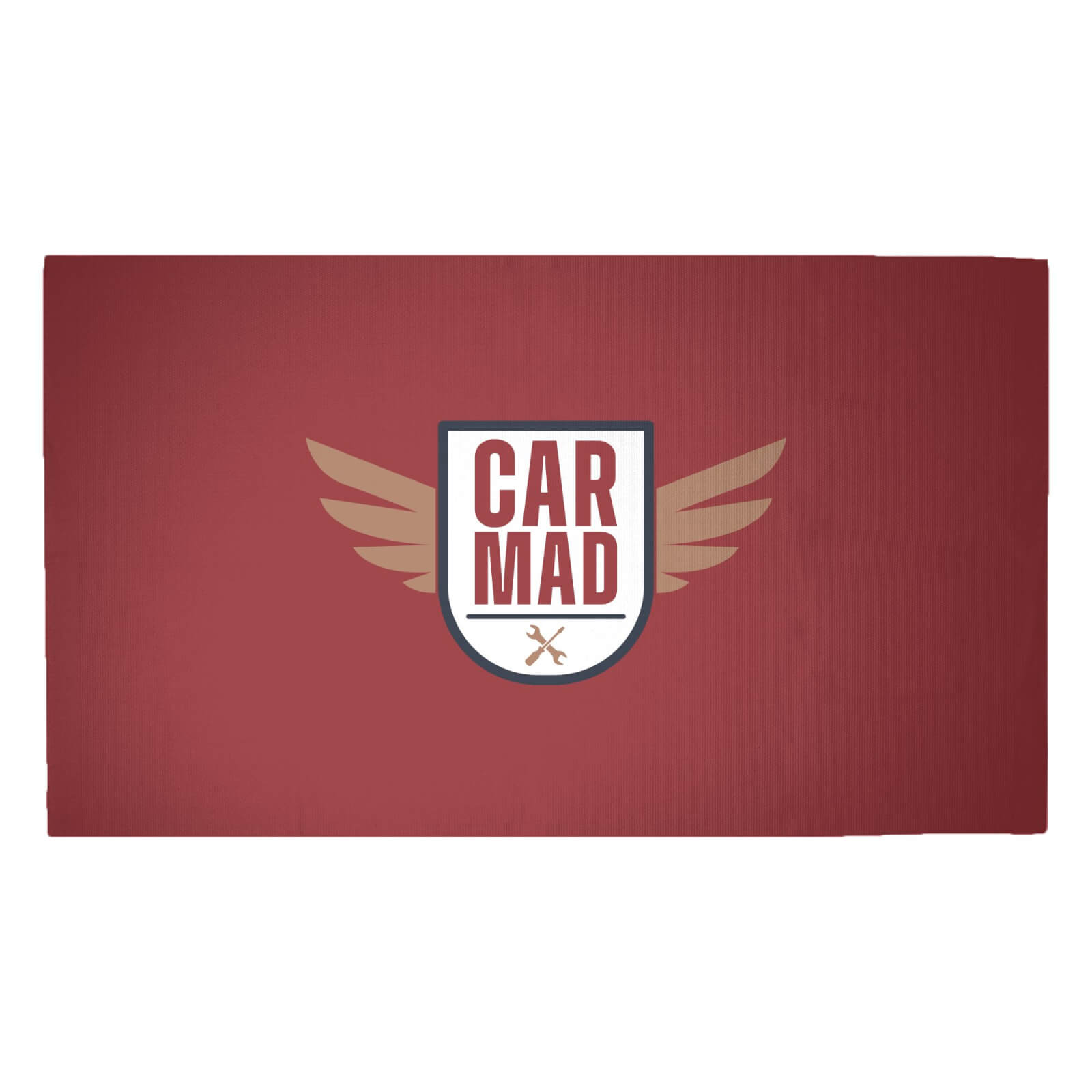 Car Mad Woven Rug - Medium