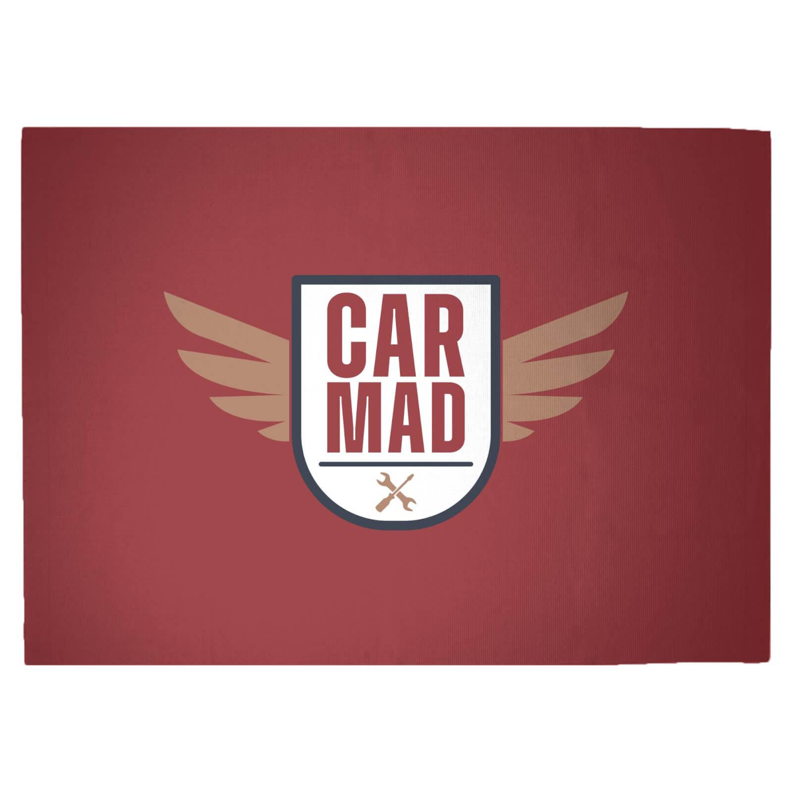 Car Mad Woven Rug - Large