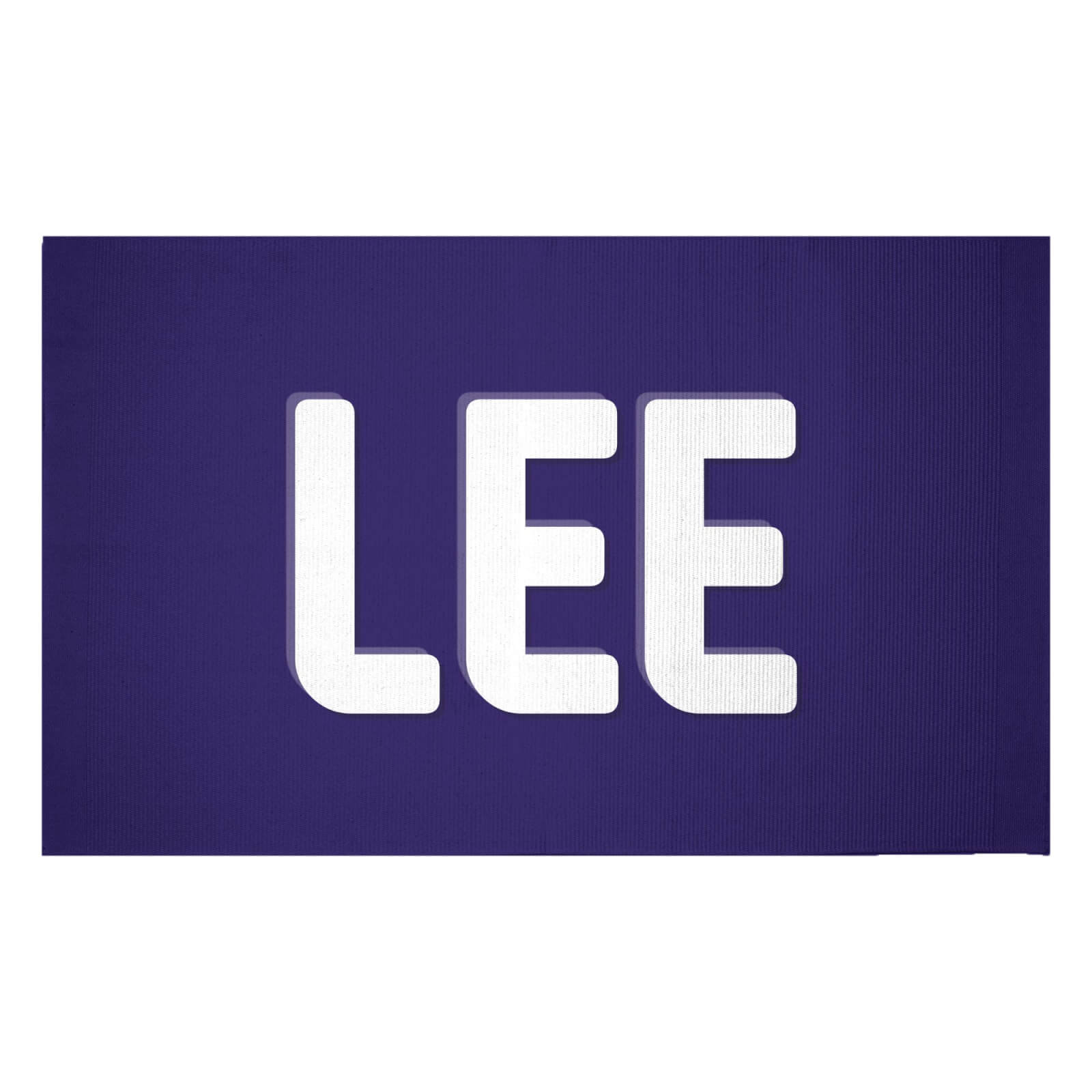 Embossed Lee Woven Rug - Small