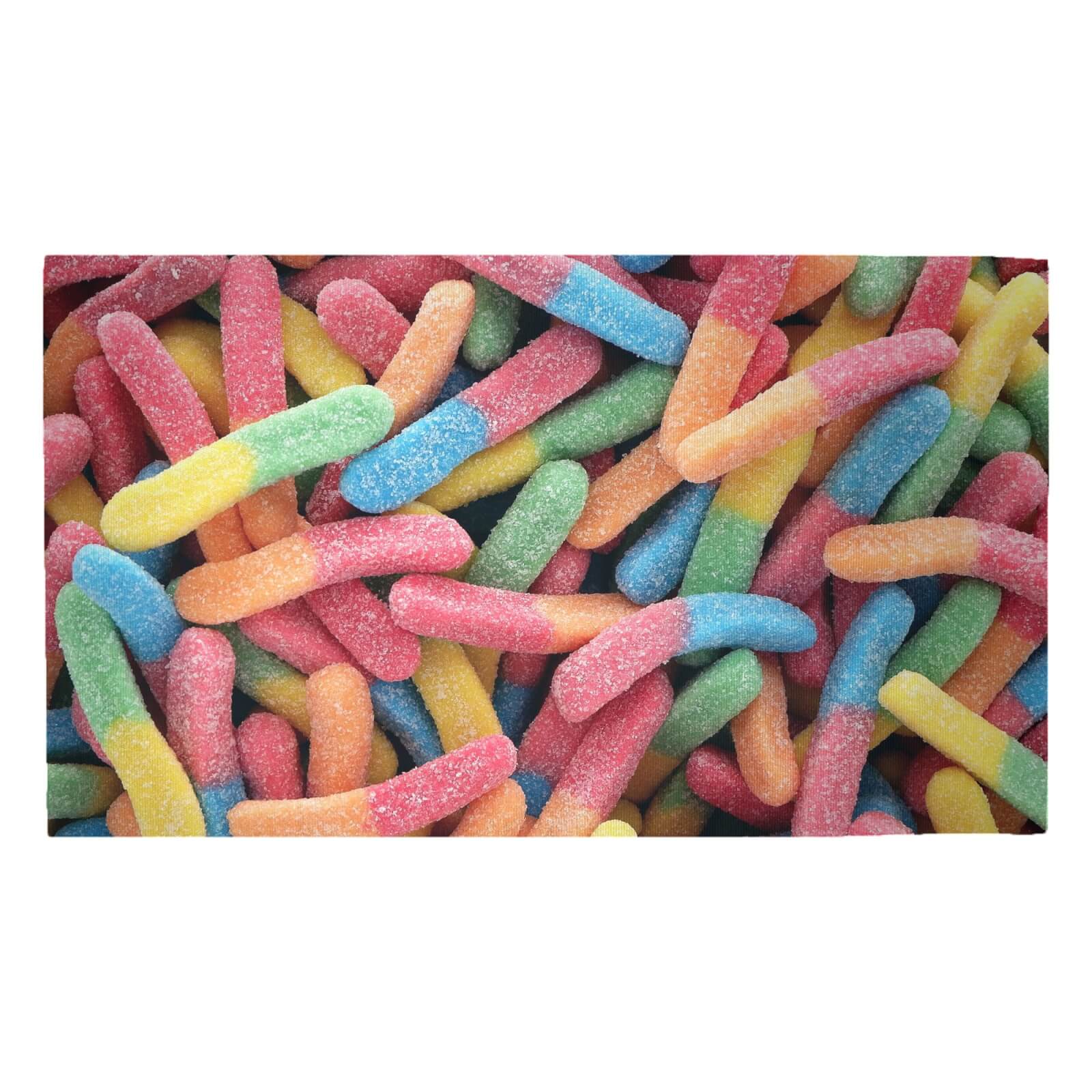 Gummy Worms Woven Rug - Medium