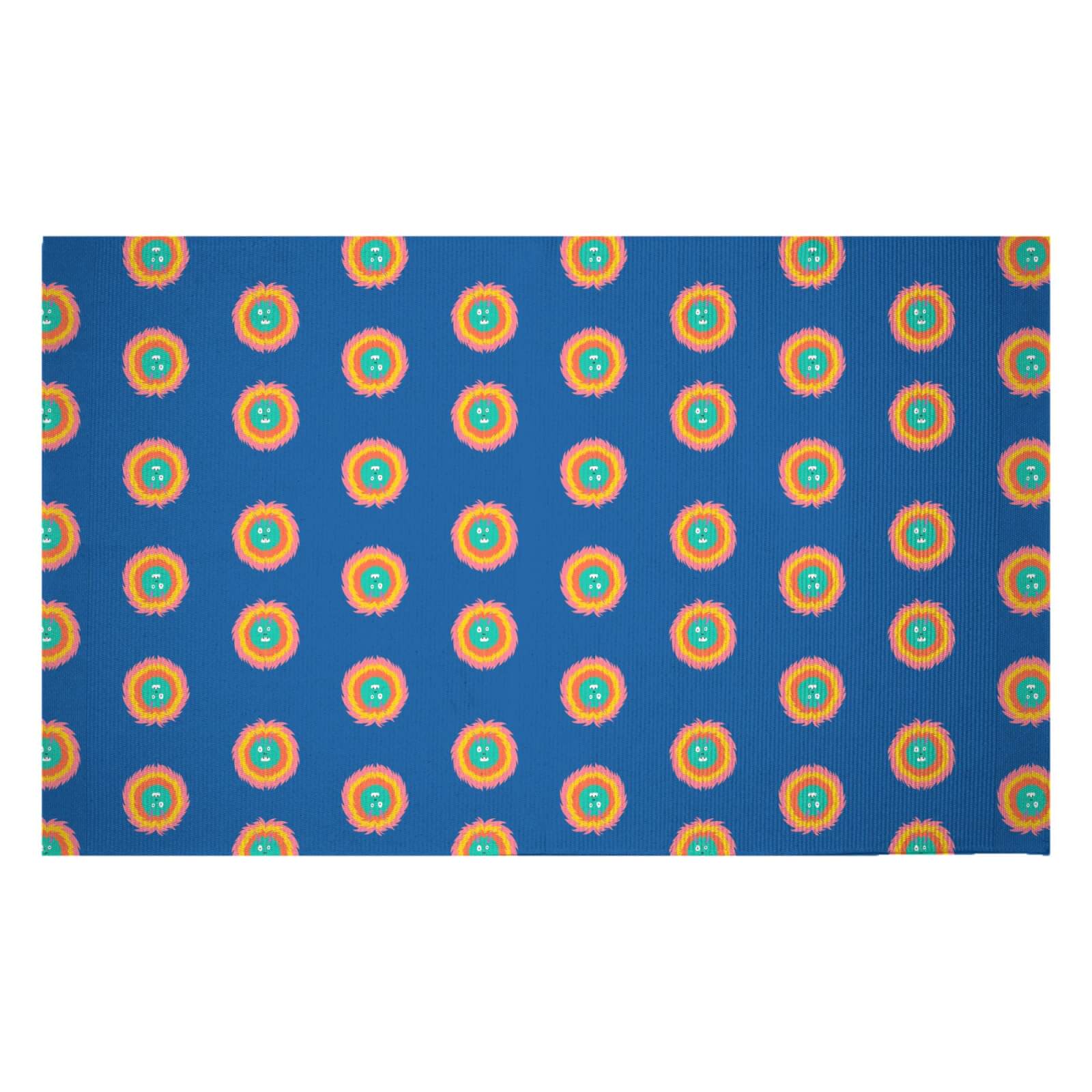 Roar Monster Woven Rug - Small