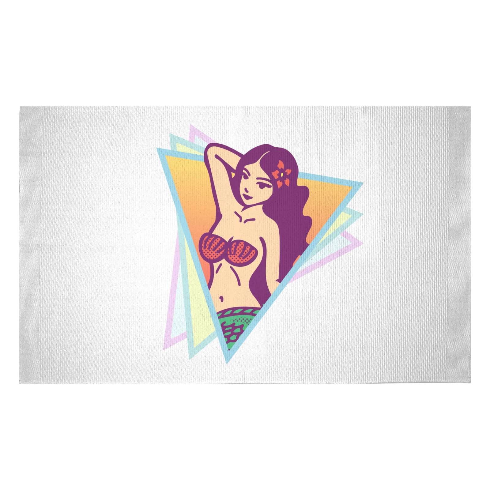 Mermaid Summer Woven Rug - Small