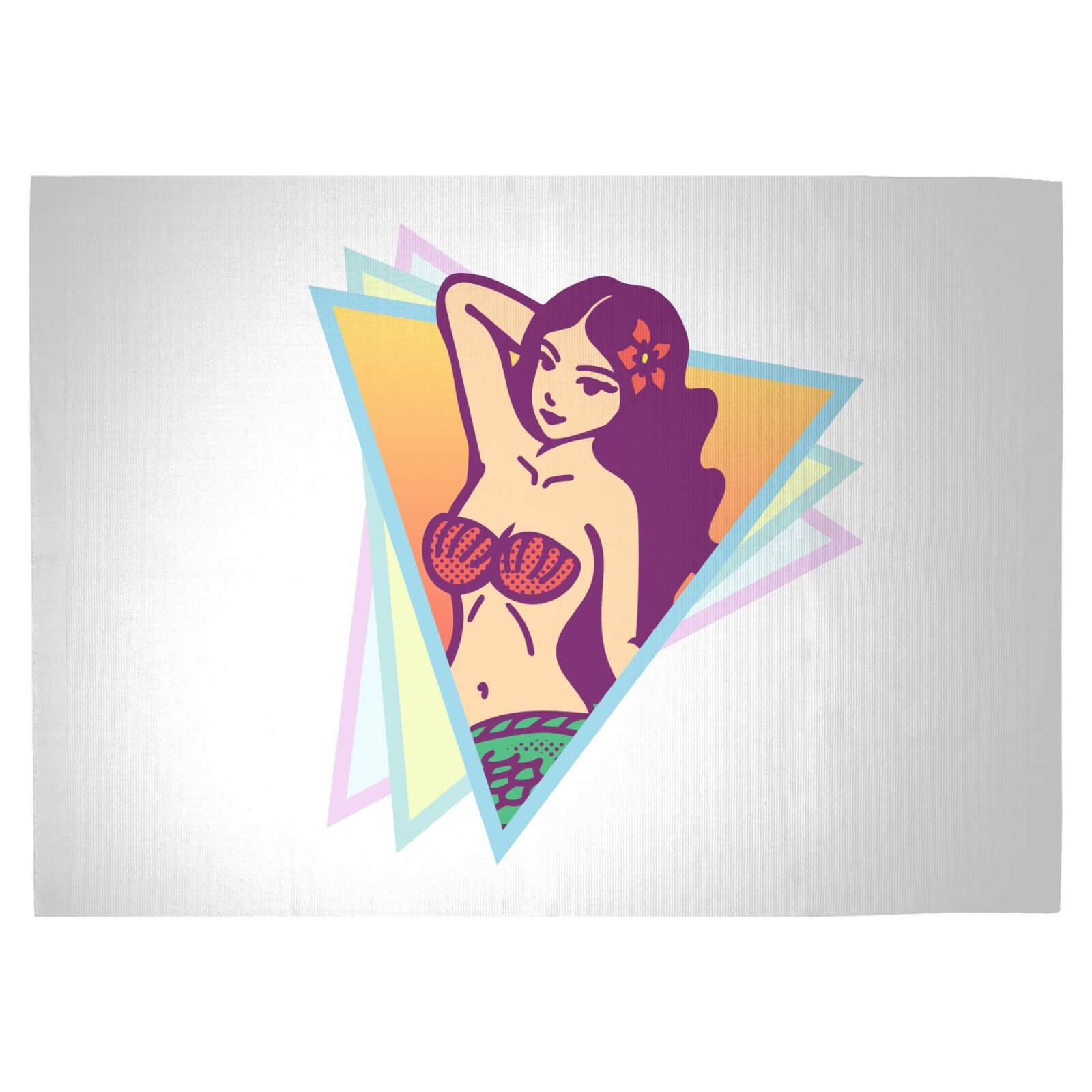 Mermaid Summer Woven Rug - Large