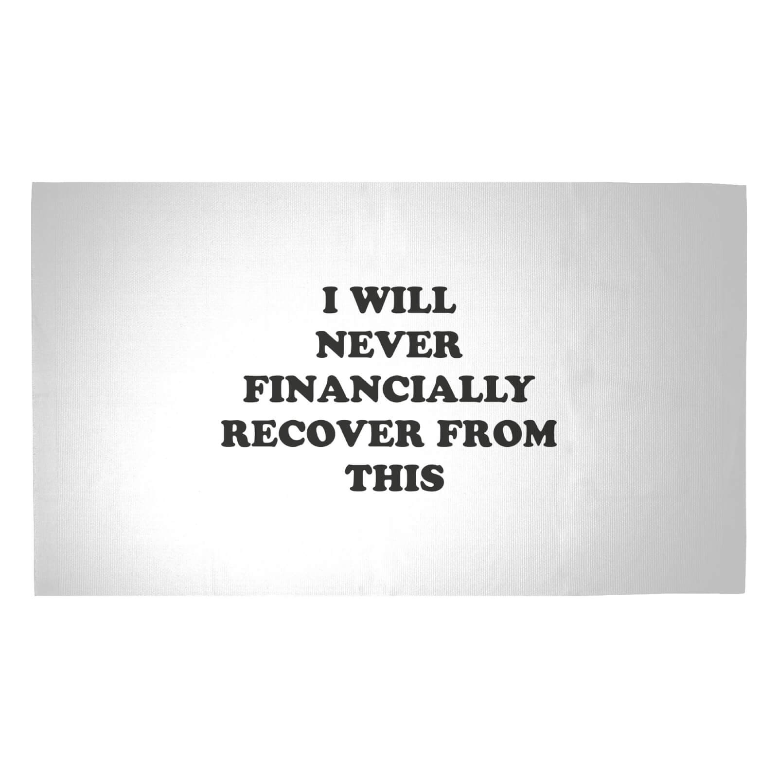 I Will Never Financially Recover From This Woven Rug - Medium