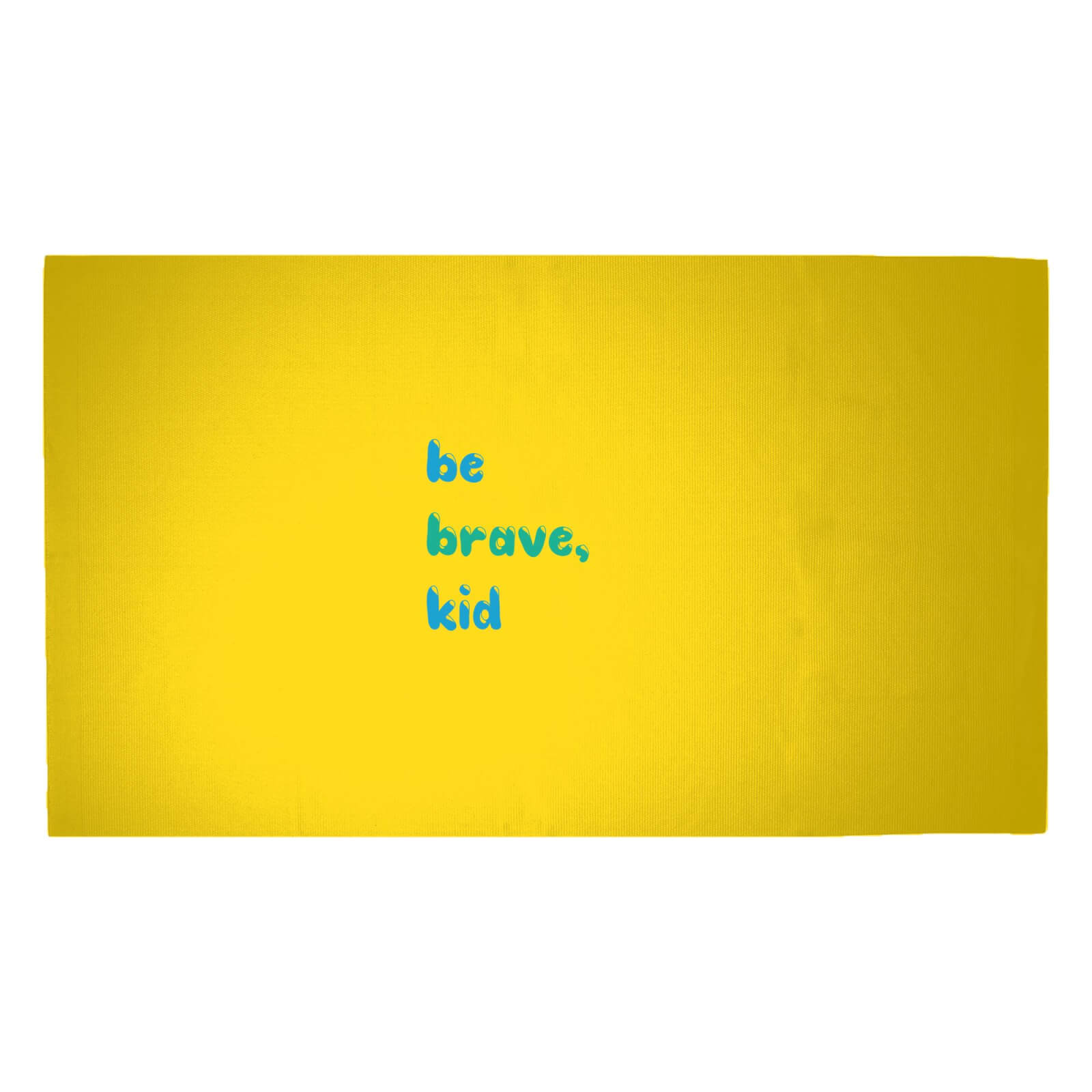 Be Brave Kid Woven Rug - Medium