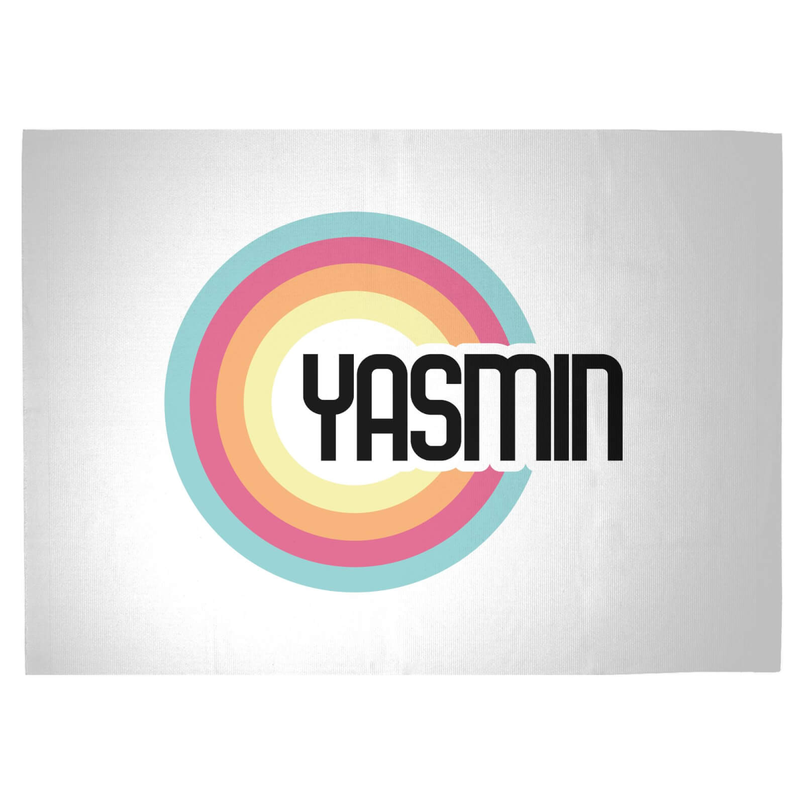 Yasmin Rainbow Woven Rug - Large