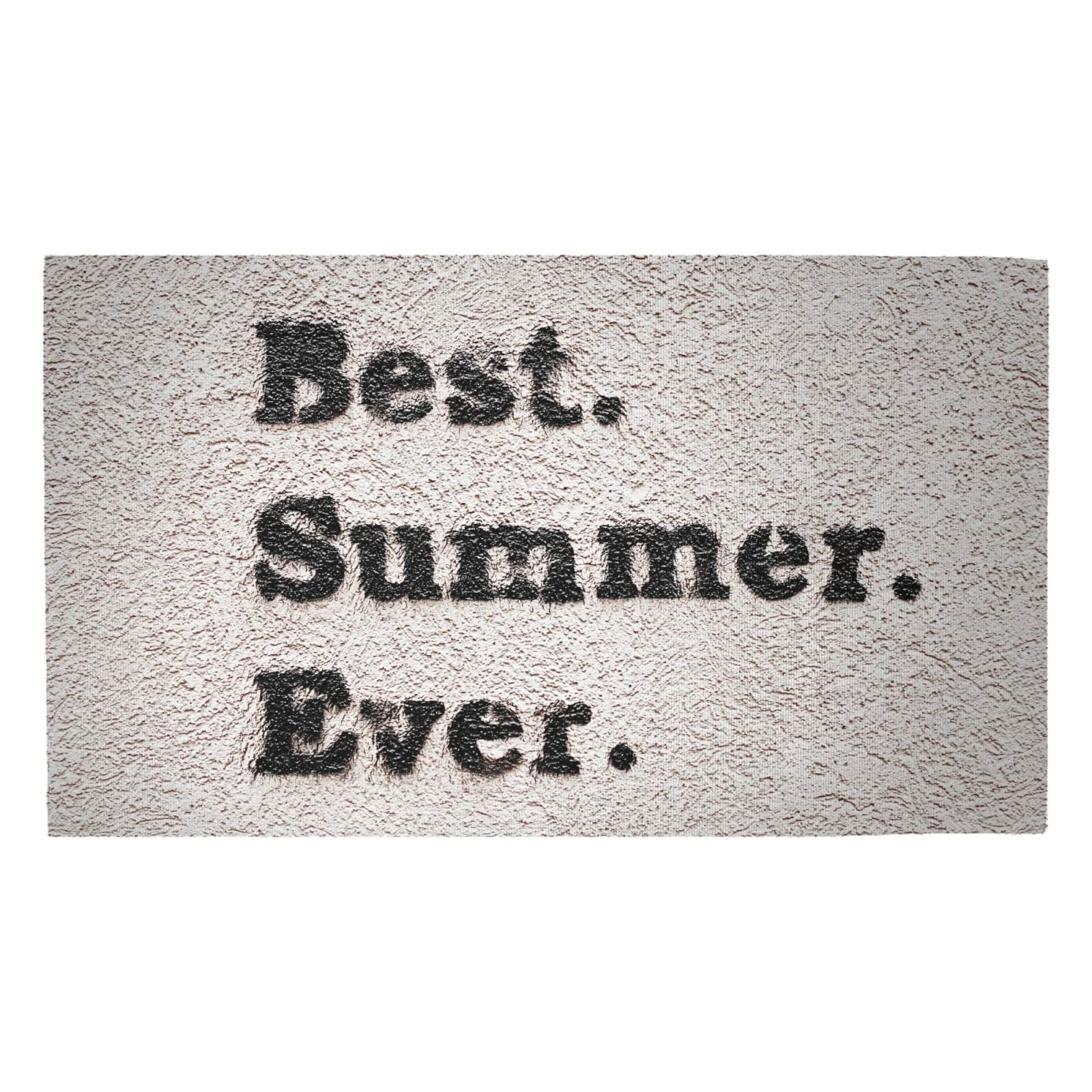 Best Summer Ever. Woven Rug - Medium