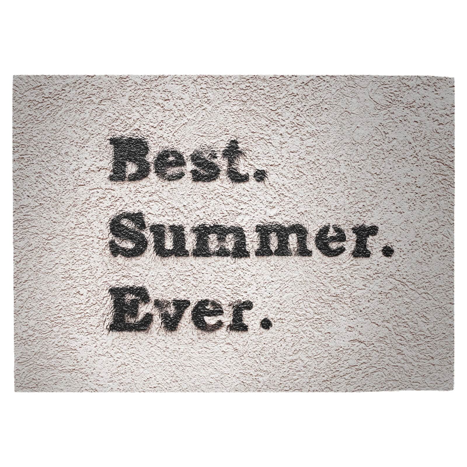 Best Summer Ever. Woven Rug - Large
