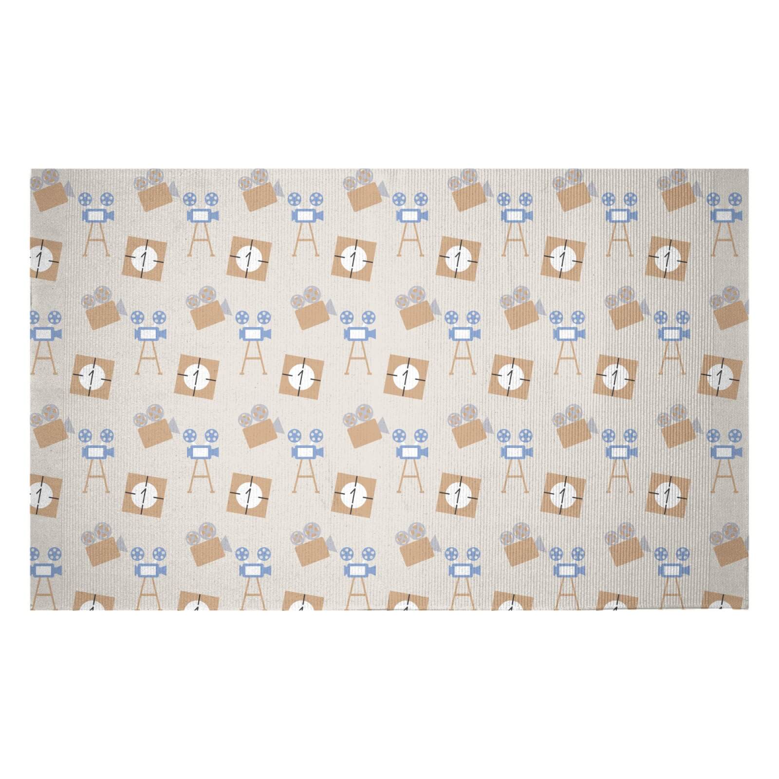 Camera Woven Rug - Small