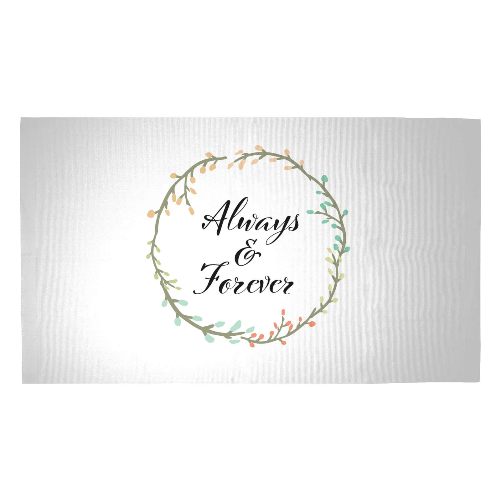 Always And Forever Woven Rug - Medium