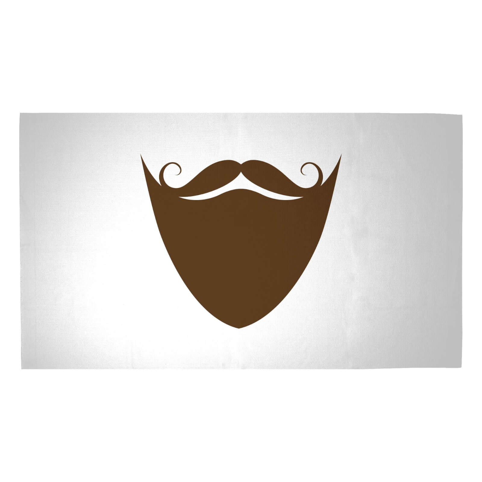 Brown Beard Woven Rug - Medium