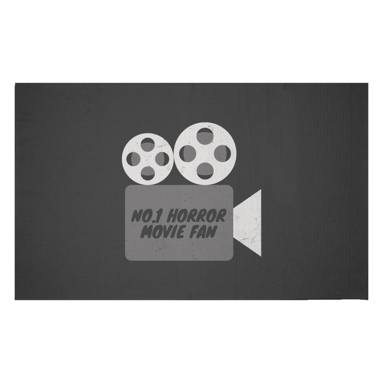No.1 Horror Movie Fan Woven Rug - Small