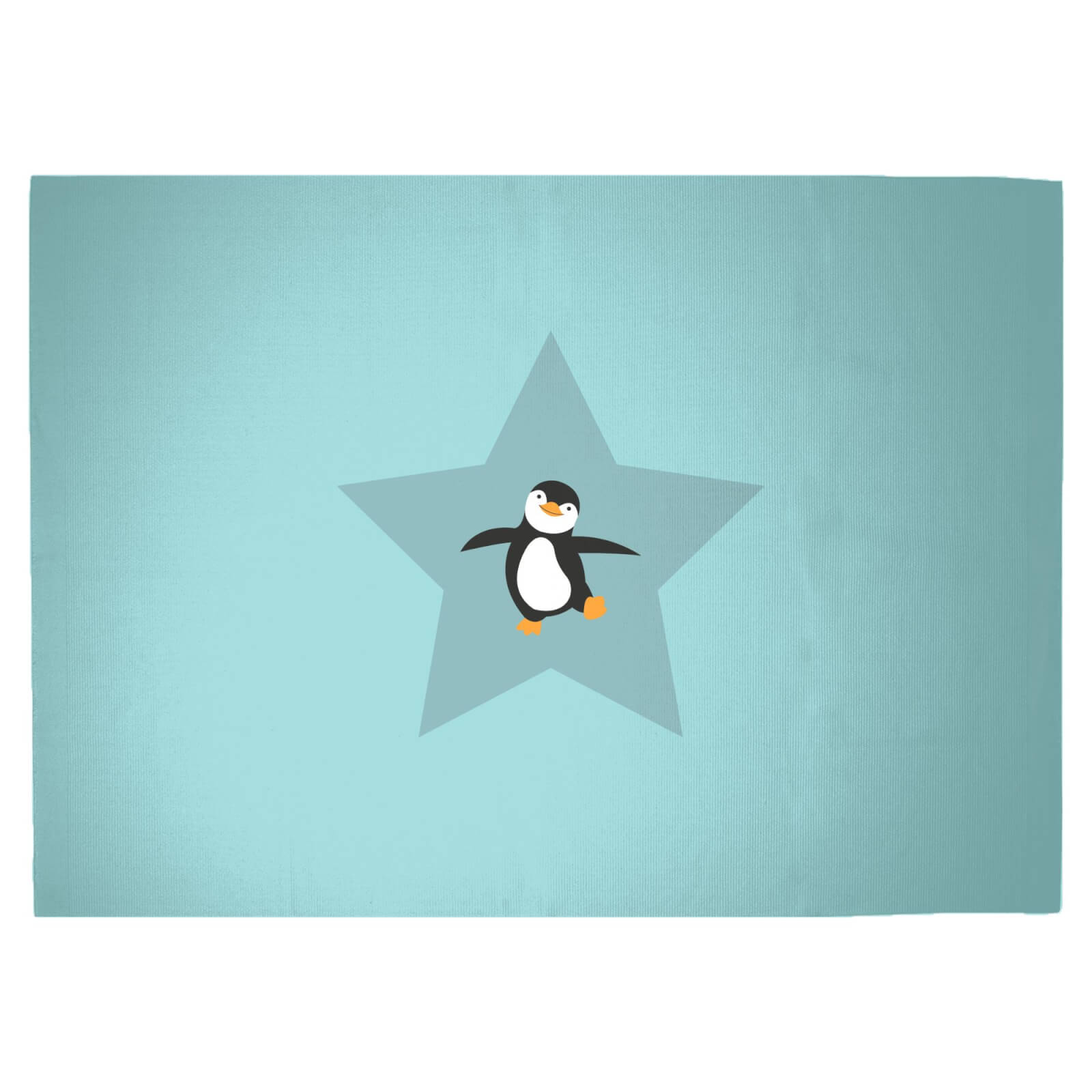 Penguin Star Woven Rug - Large