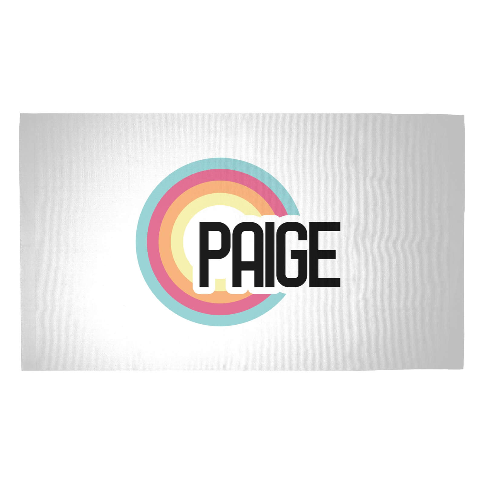 Paige Rainbow Woven Rug - Medium