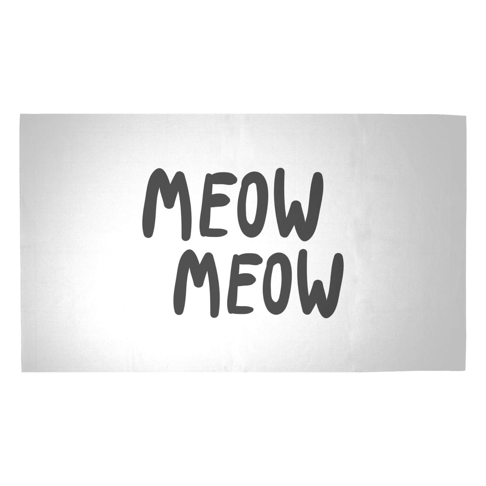 Meow Meow Woven Rug - Medium