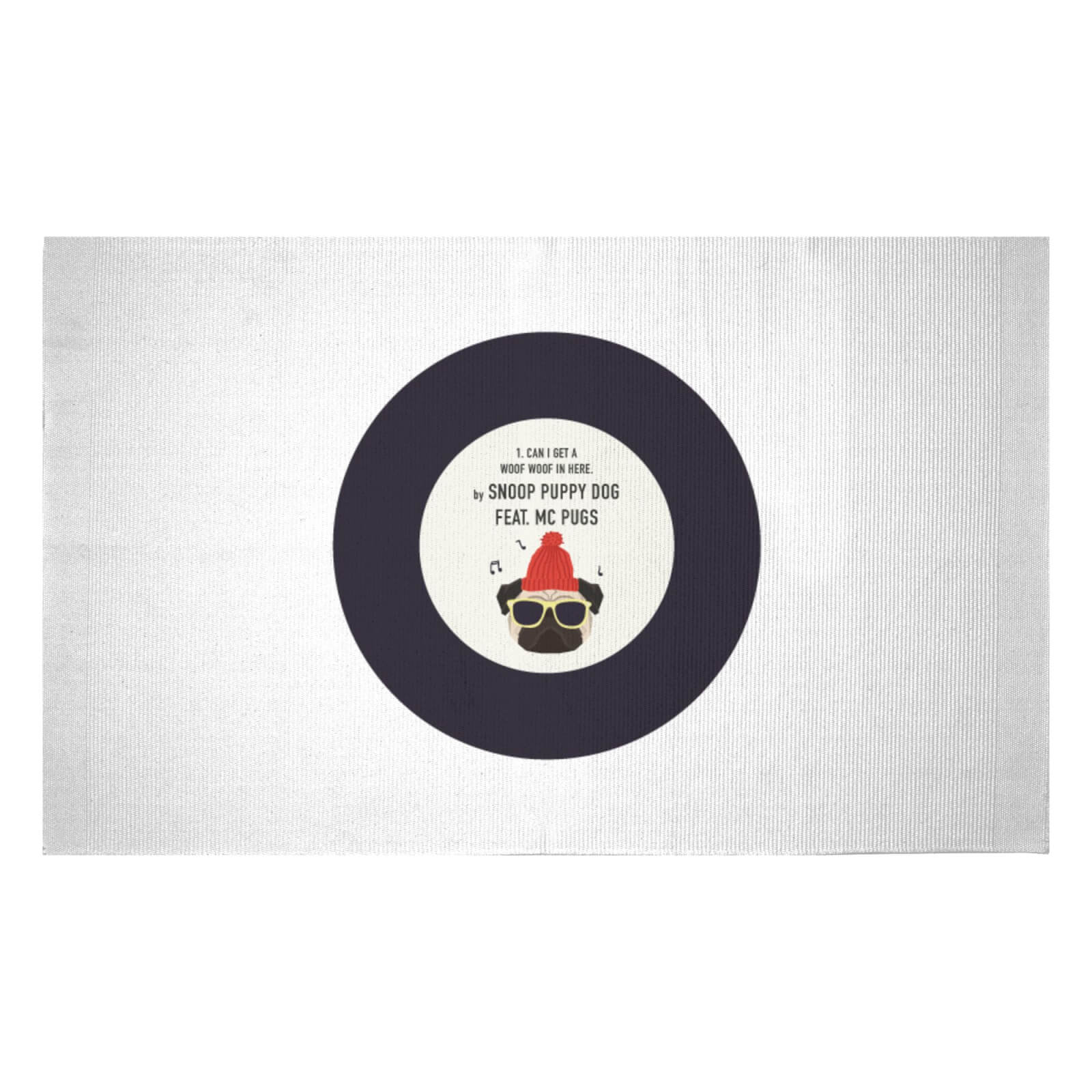 Snoop Puppy Dog Woven Rug - Small