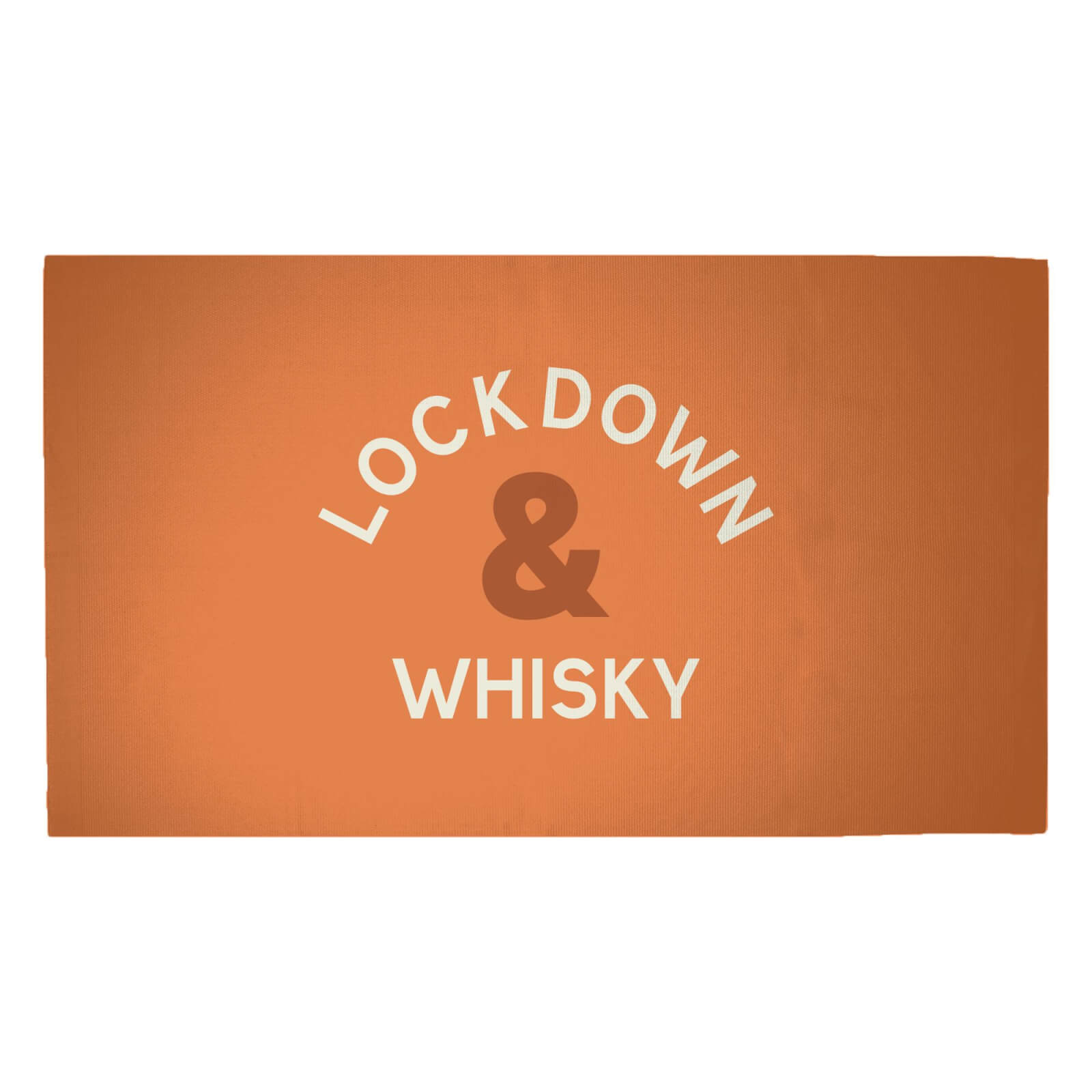 Lockdown & Whisky Woven Rug - Medium