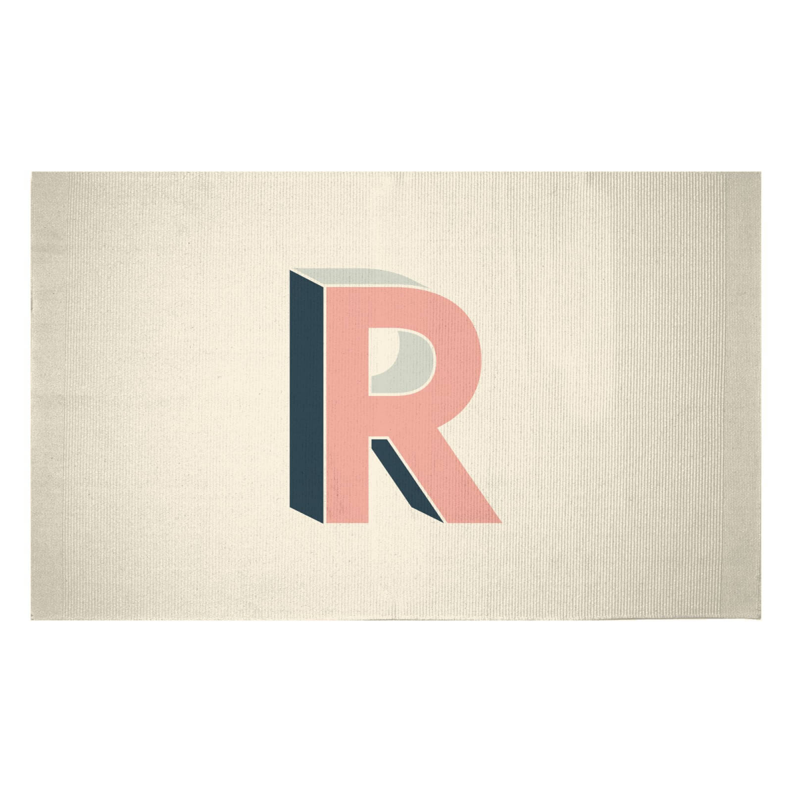 R Woven Rug - Small