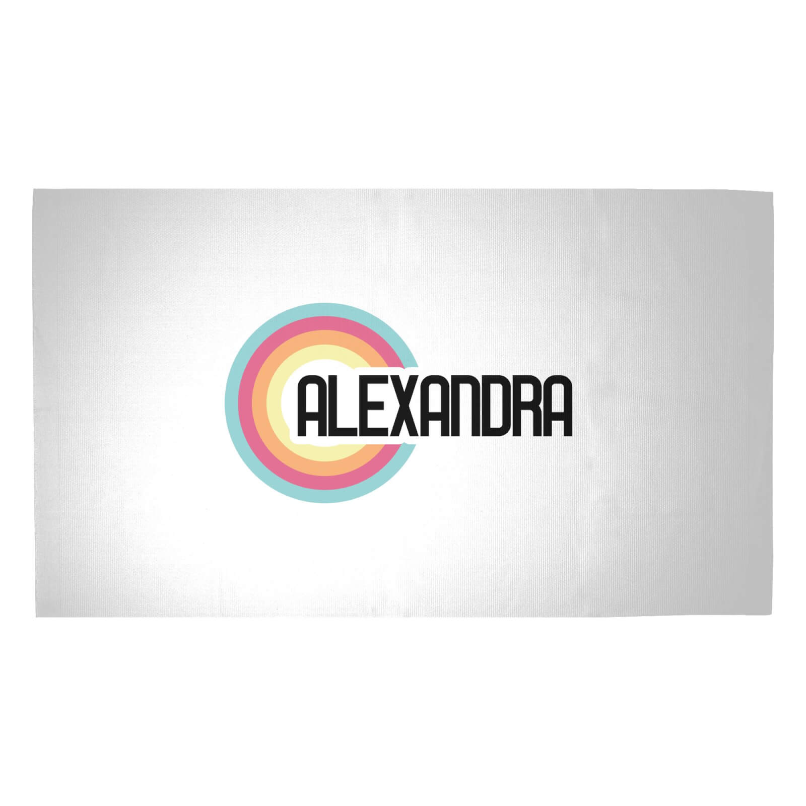 Alexandra Rainbow Woven Rug - Medium