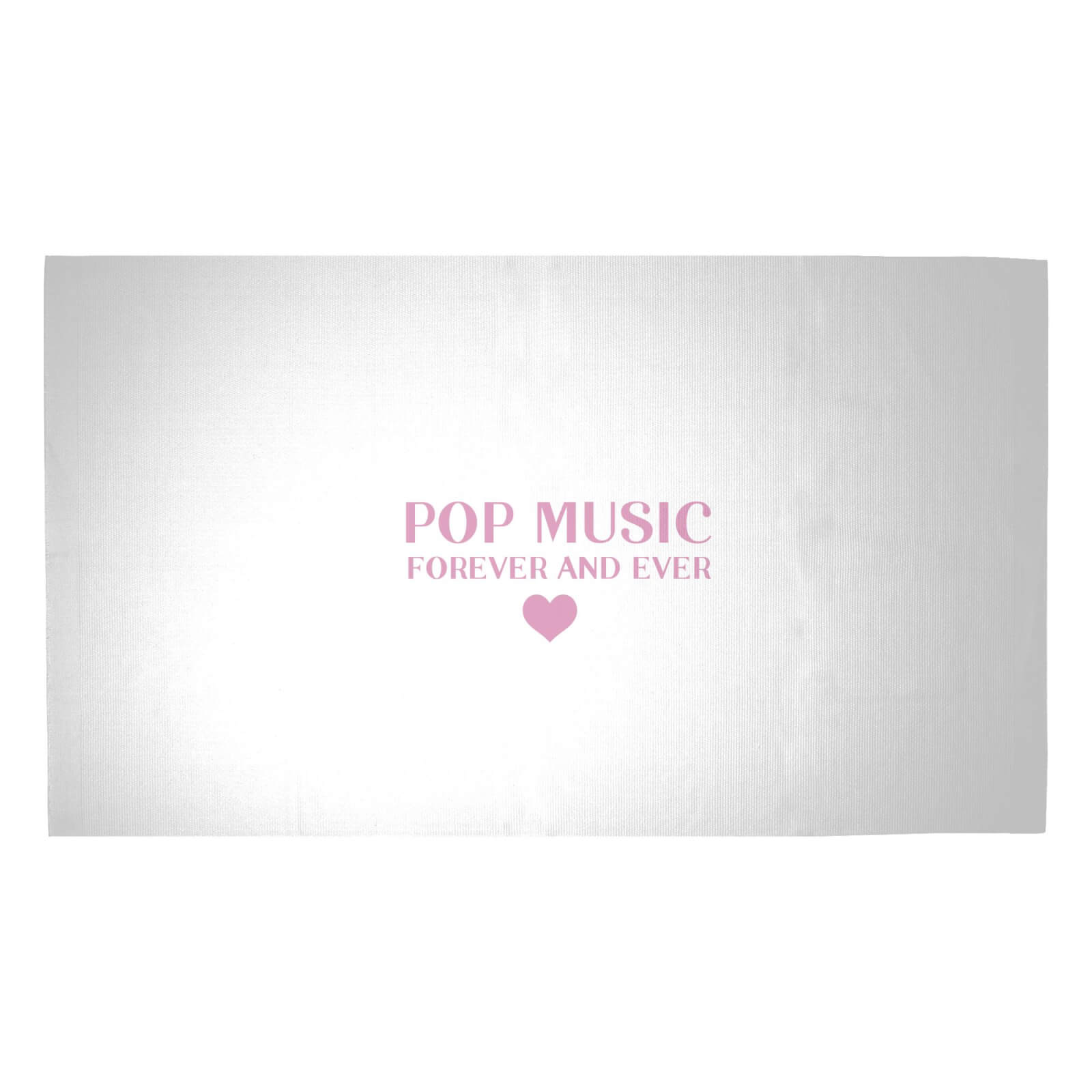 Pop Music Forever And Ever Woven Rug - Medium