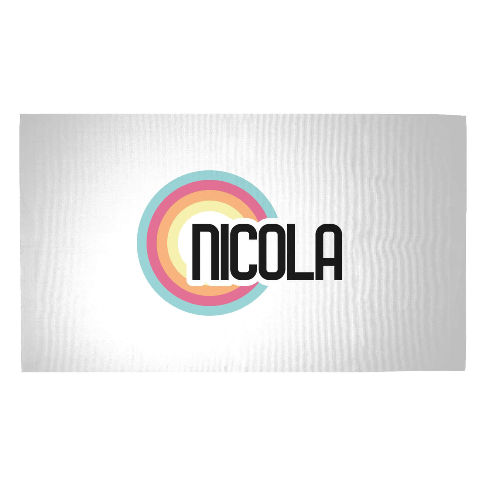 Nicola Rainbow Woven Rug - Medium