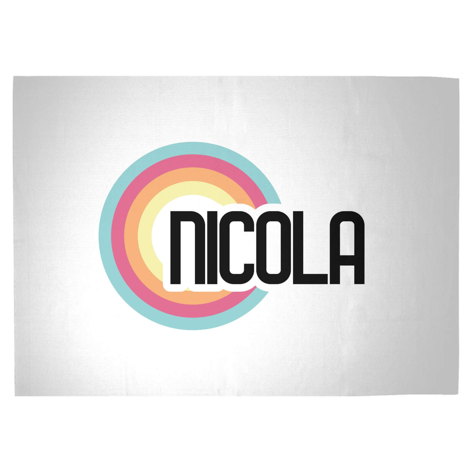 Nicola Rainbow Woven Rug - Large