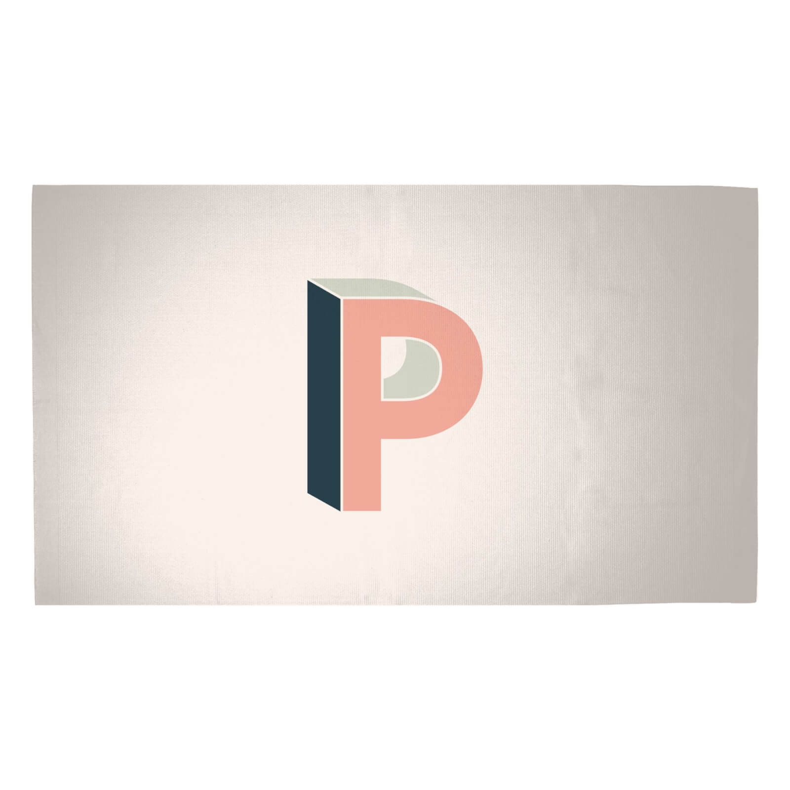 P Woven Rug - Medium