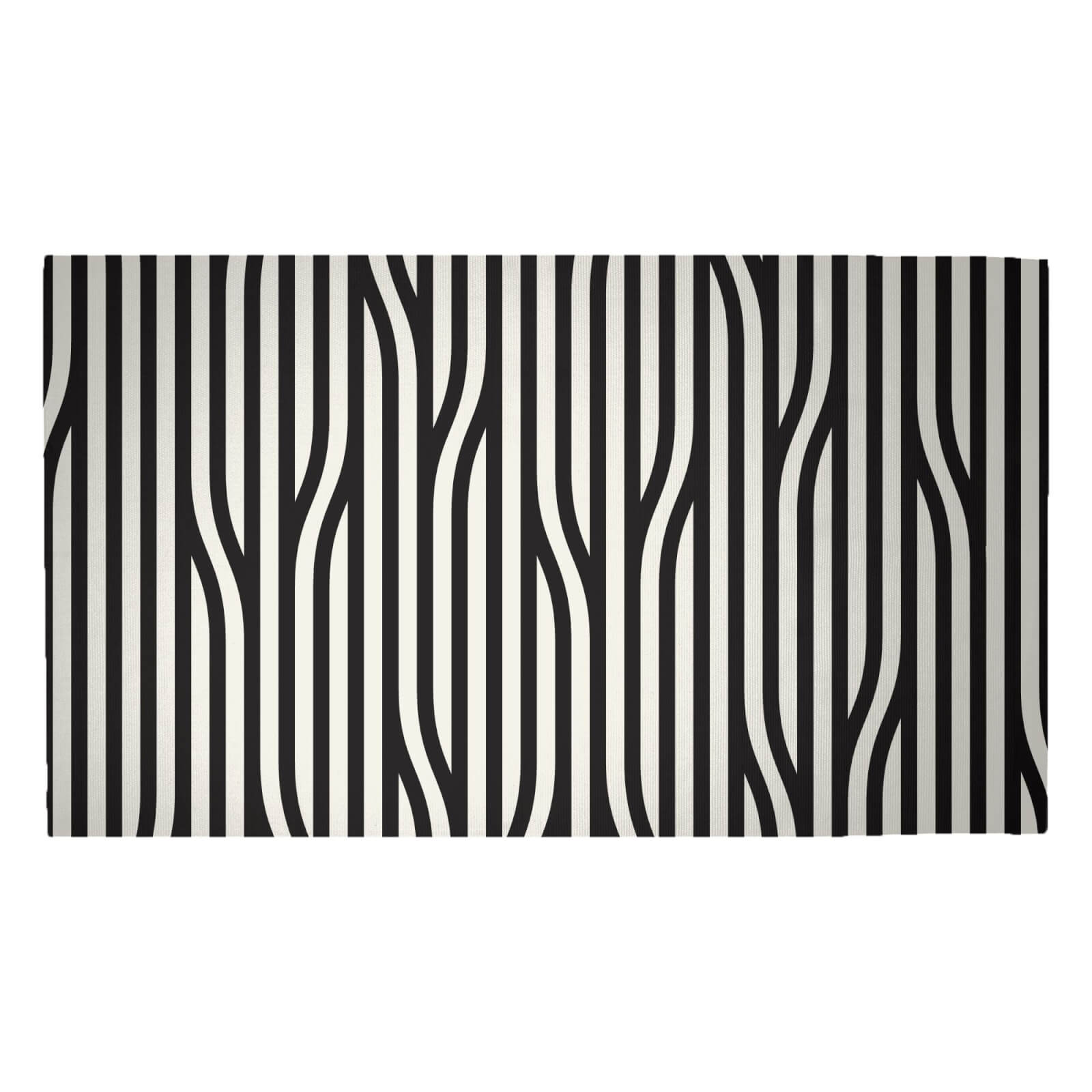 Parallel Lines Woven Rug - Medium