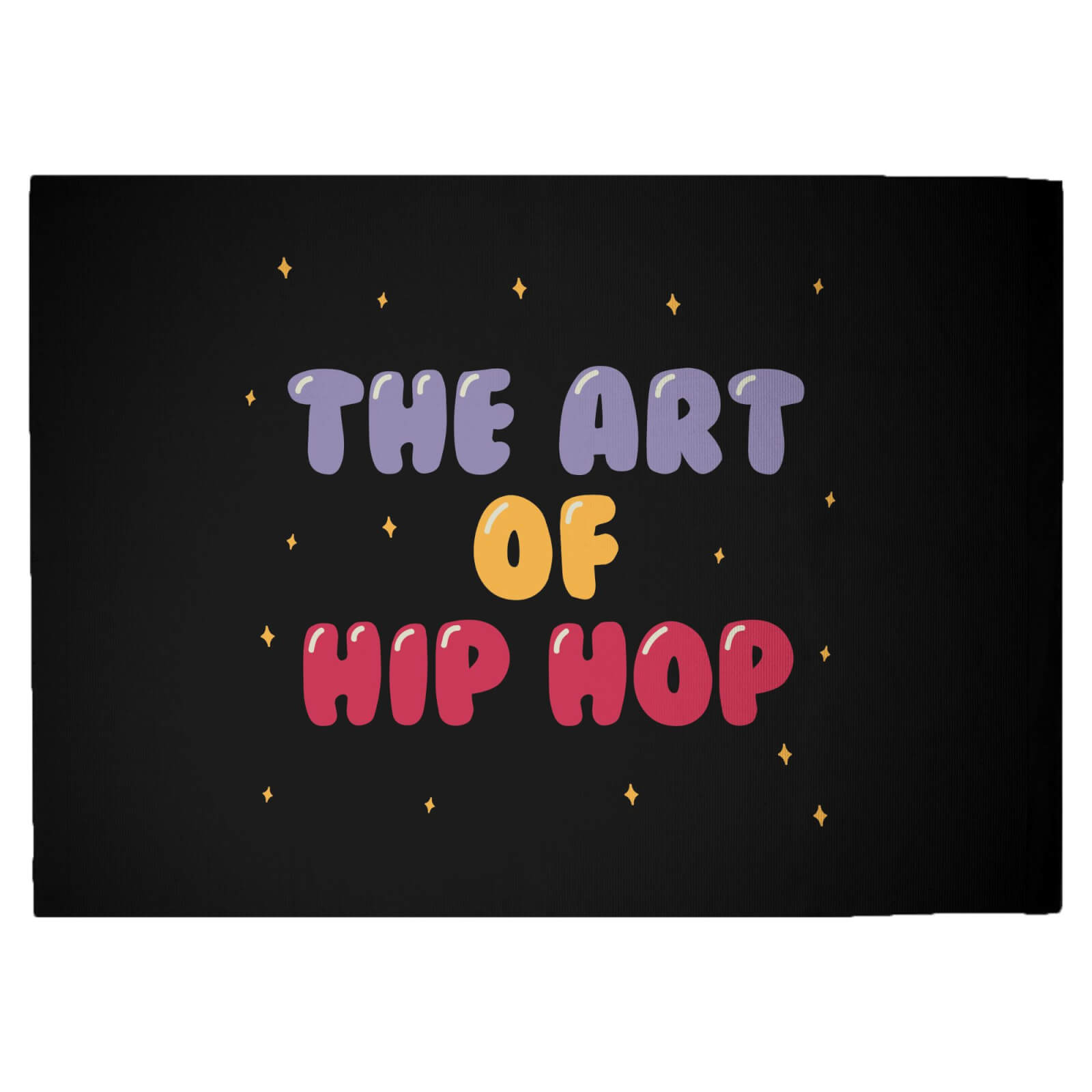 The Art Of Hip Hop Woven Rug - Large