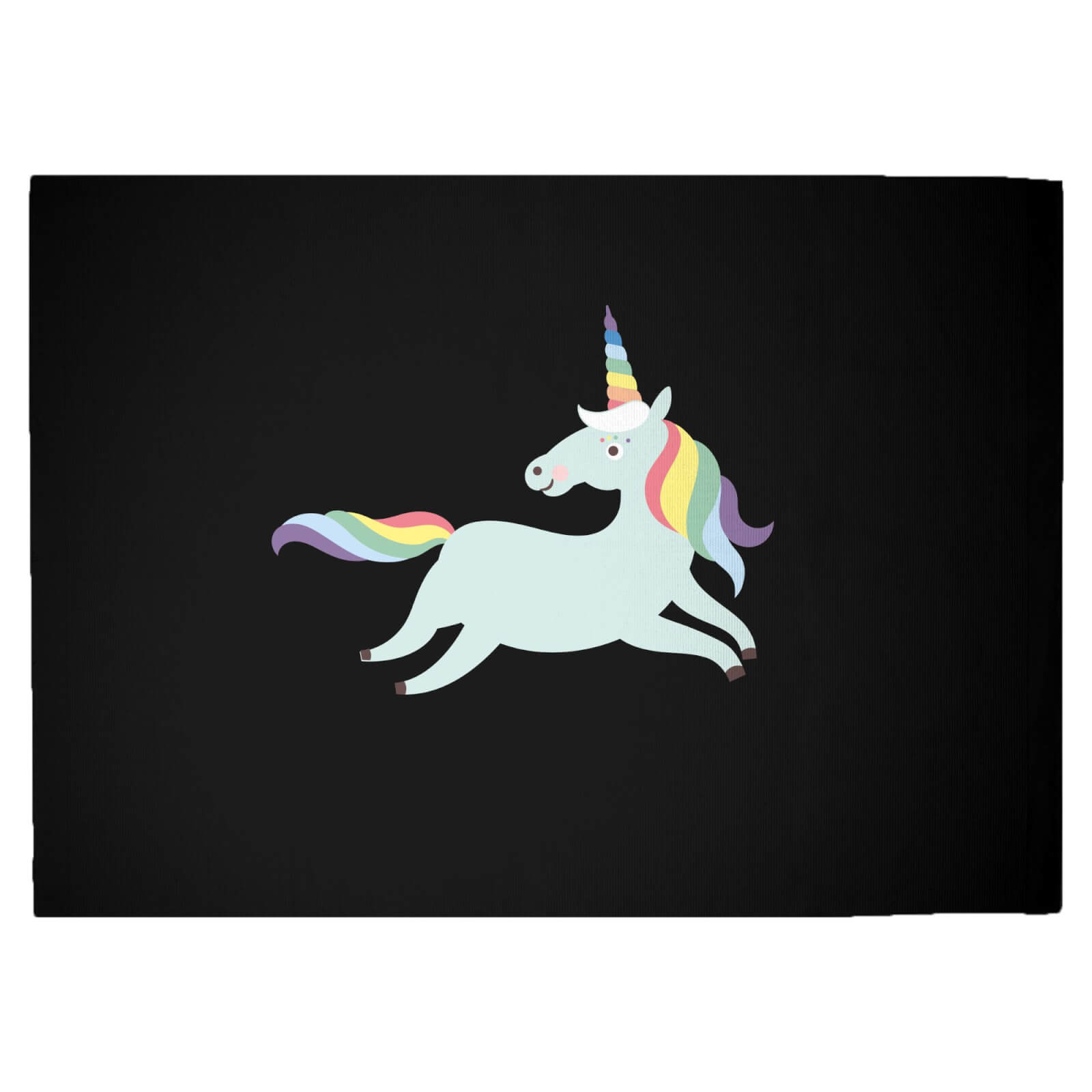B*tch Please I'm A Unicorn Woven Rug - Large