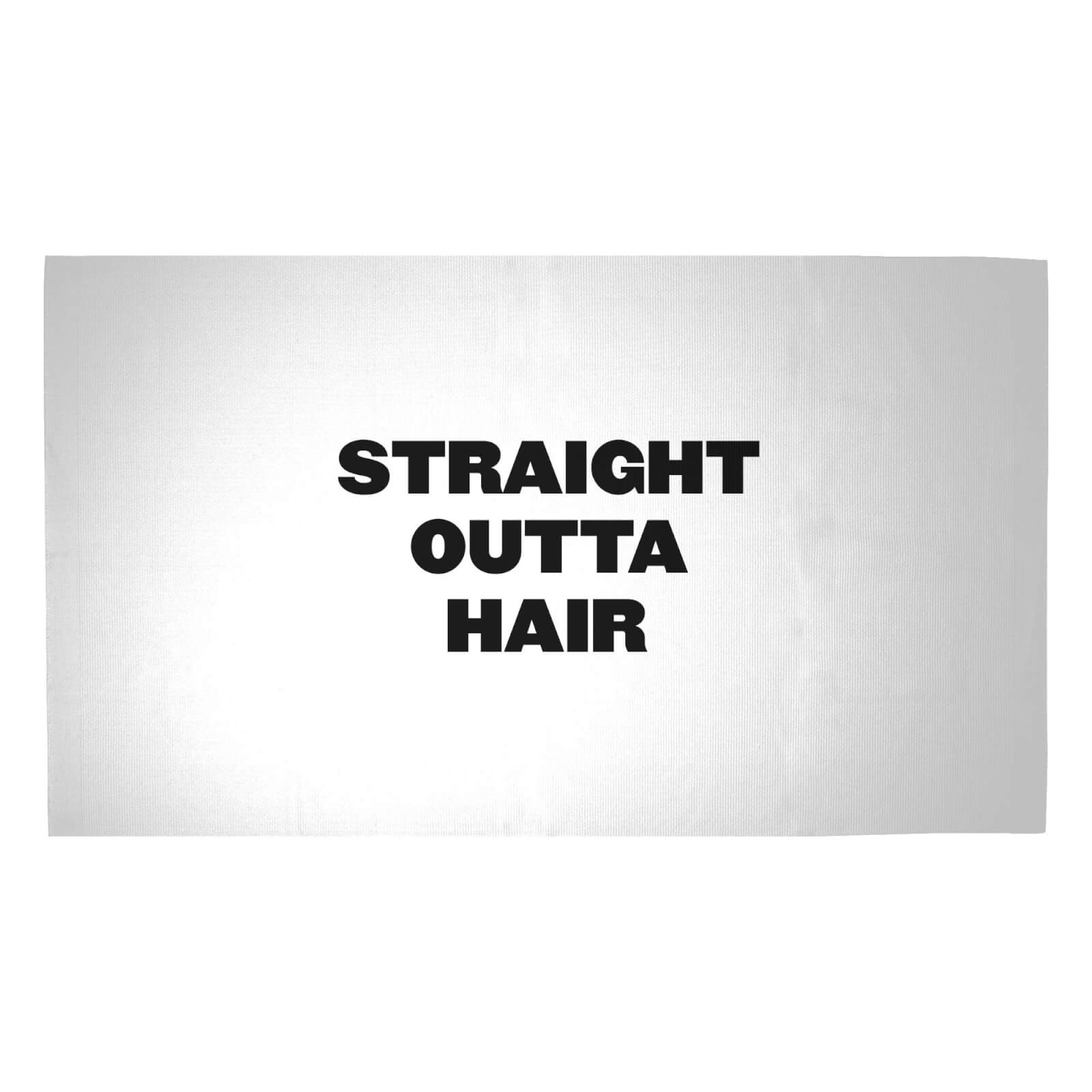 Straight Outta Hair Woven Rug - Medium