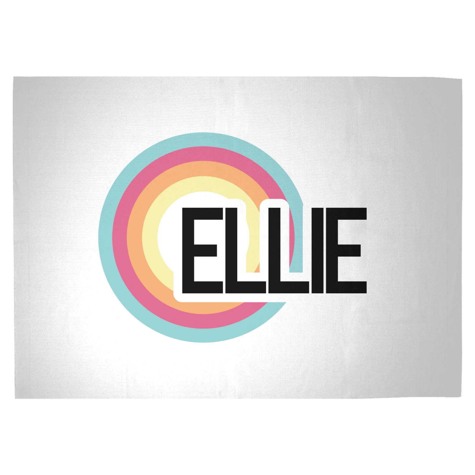 Ellie Rainbow Woven Rug - Large