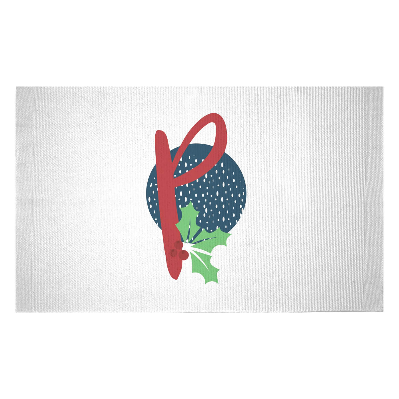 P Woven Rug - Small