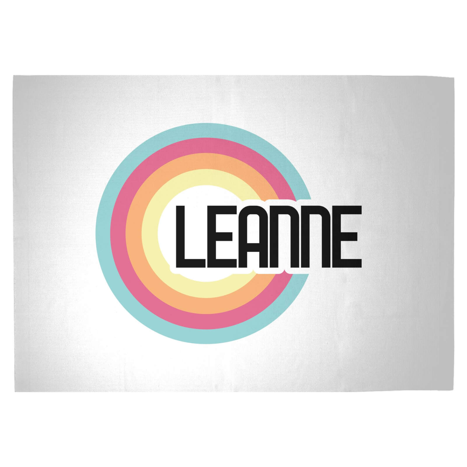 Leanne Rainbow Woven Rug - Large