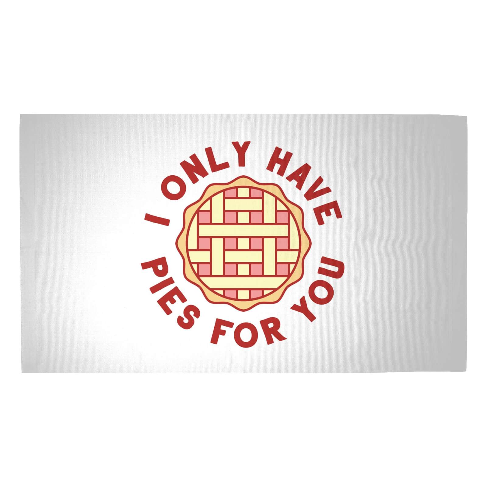 I Only Have Pies For You Woven Rug - Medium
