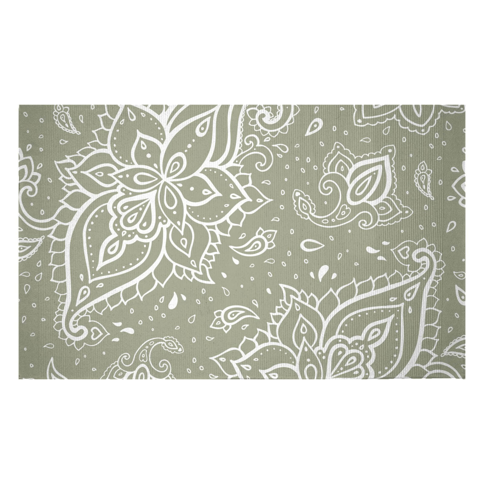 Siege Paisley Woven Rug - Small