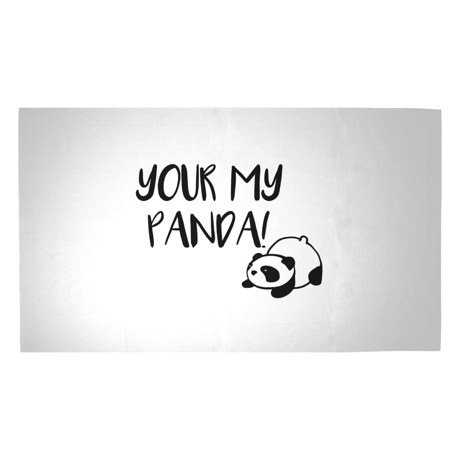 Your My Panda Woven Rug - Medium
