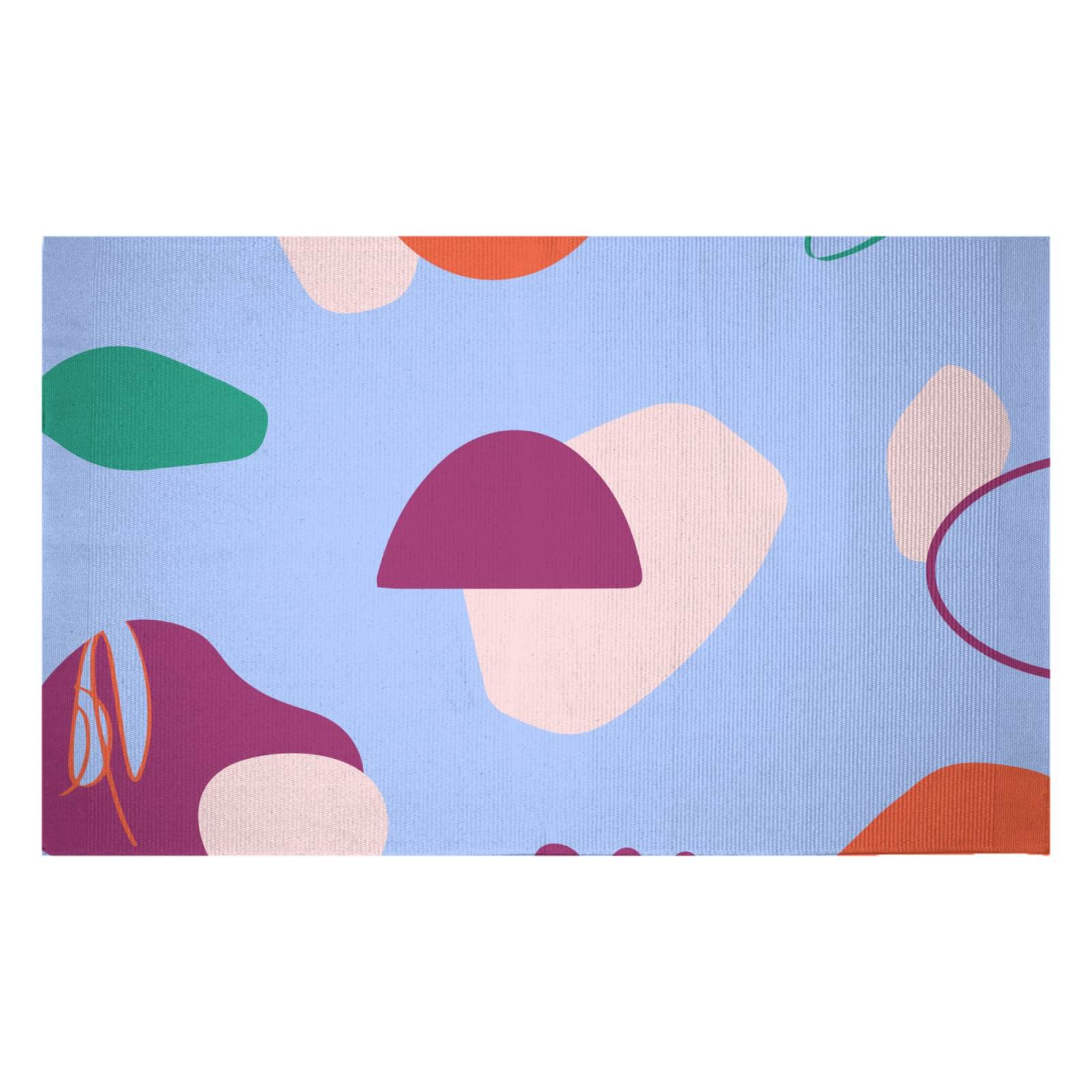 Garden Art Woven Rug - Small