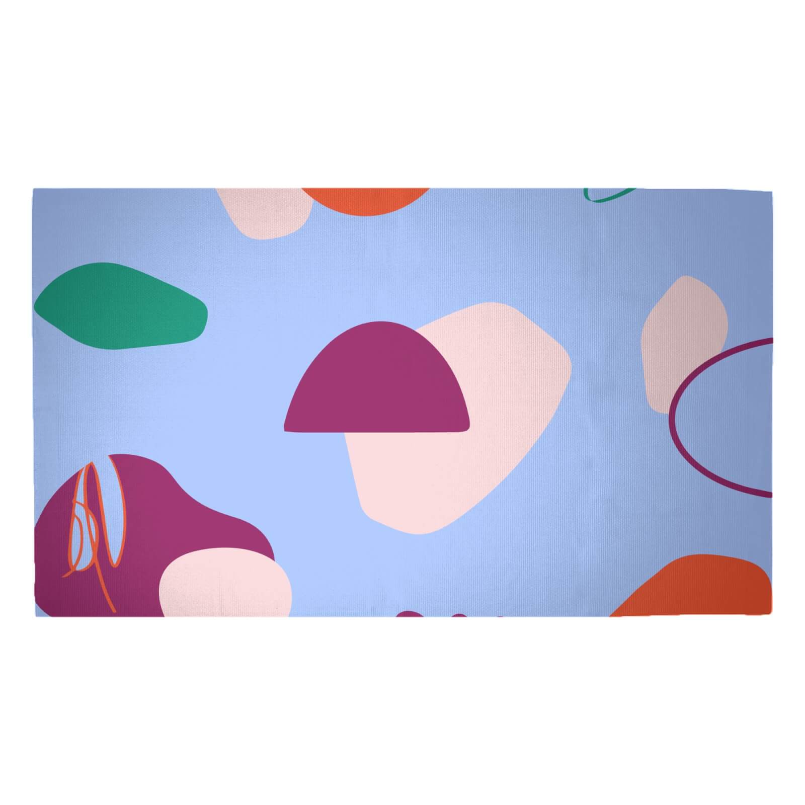 Garden Art Woven Rug - Medium