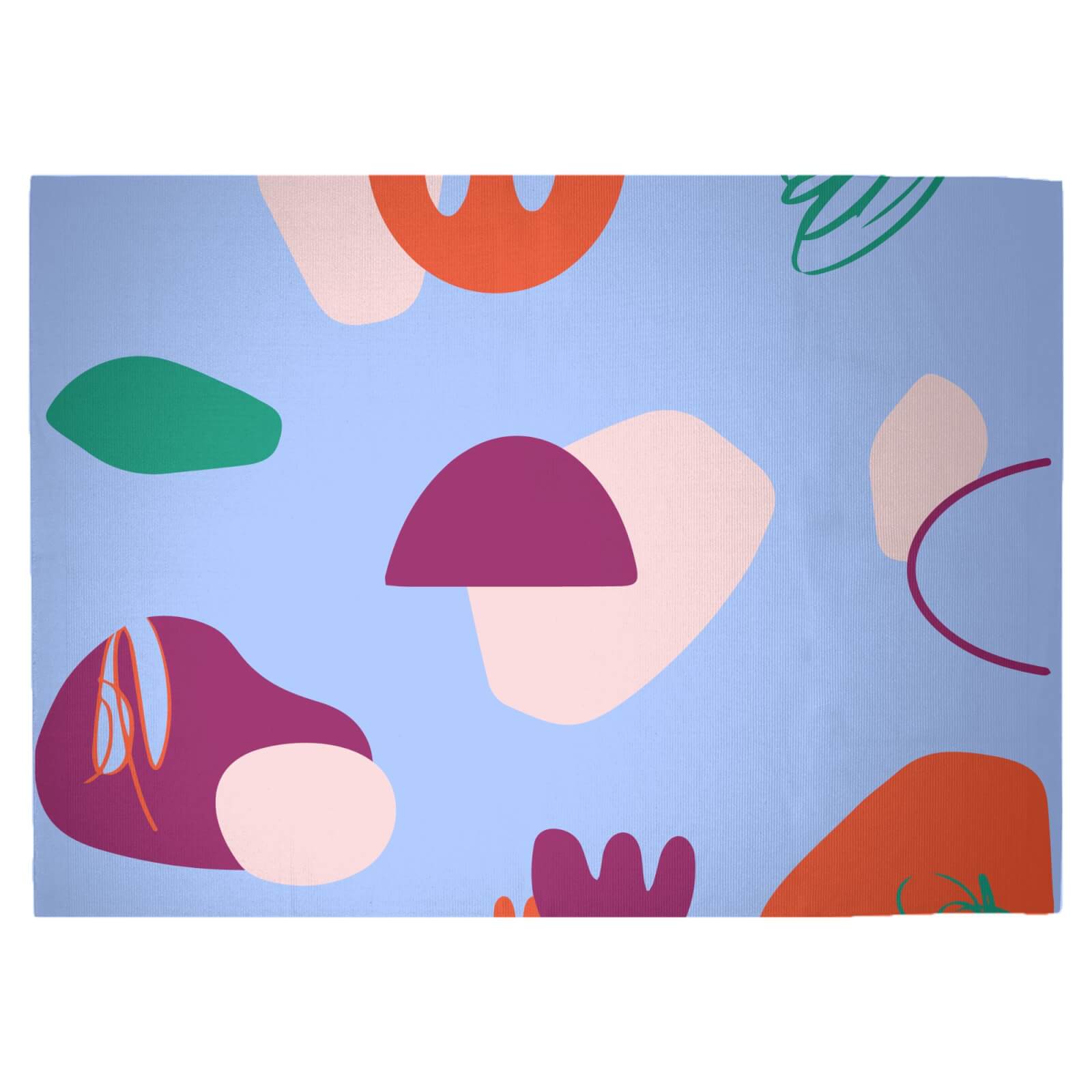 Garden Art Woven Rug - Large