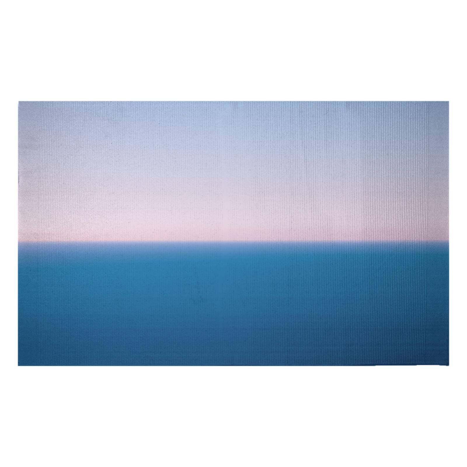 Sunset Cool Tones Woven Rug - Small