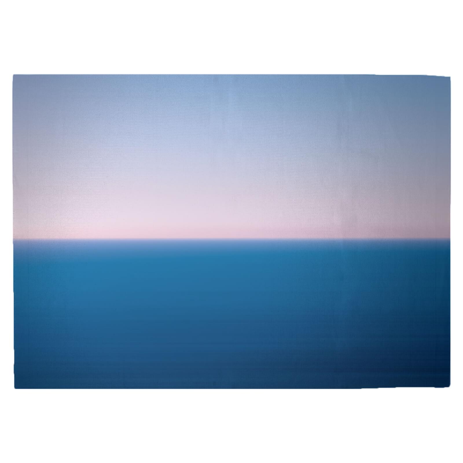 Sunset Cool Tones Woven Rug - Large