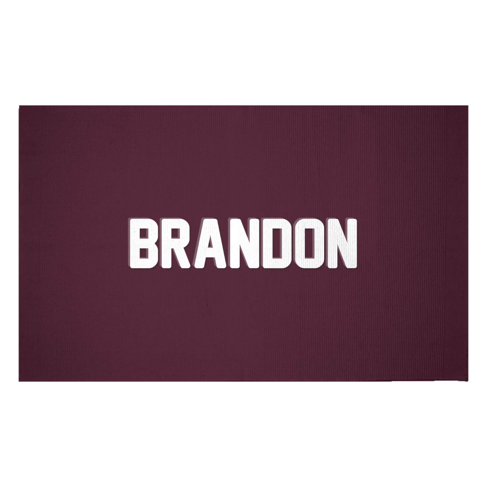 Embossed Brandon Woven Rug - Small