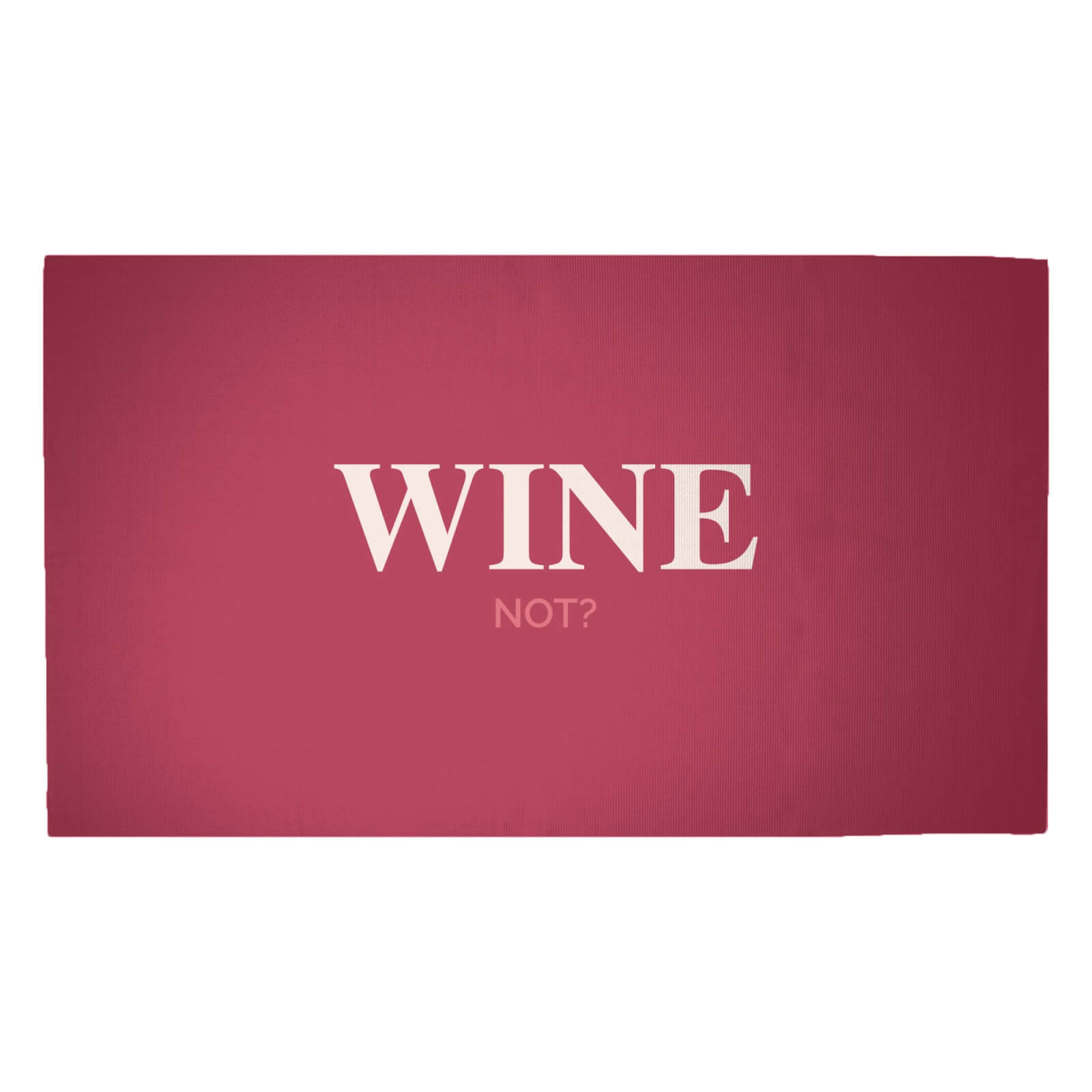 Wine Not? Woven Rug - Medium